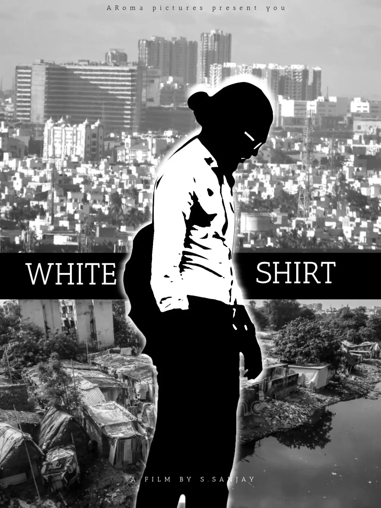Movie poster "The White Shirt"