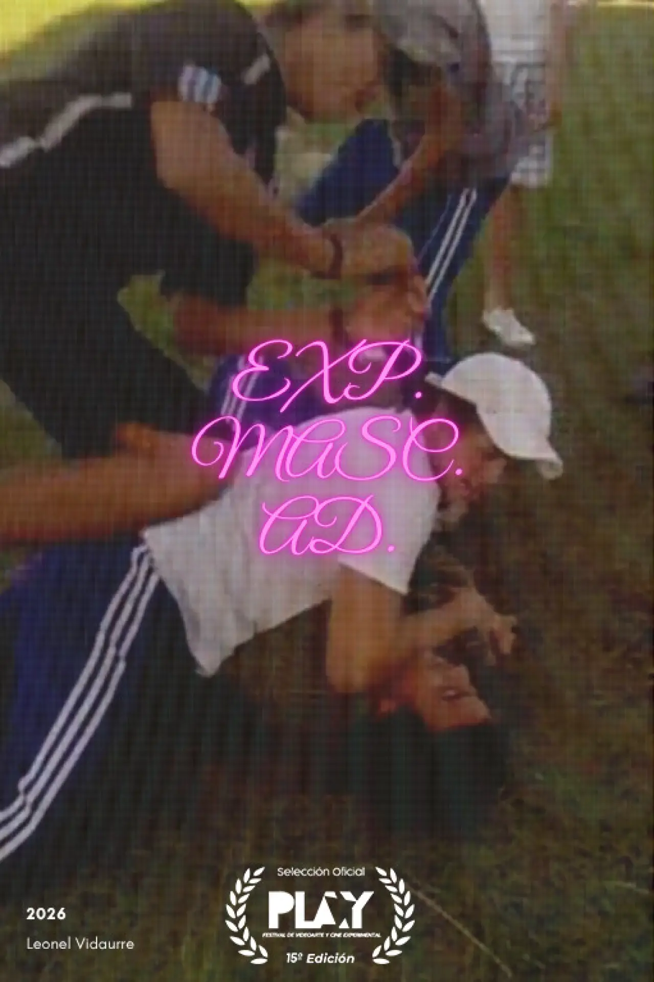Movie poster "EXP. MASC. AD"