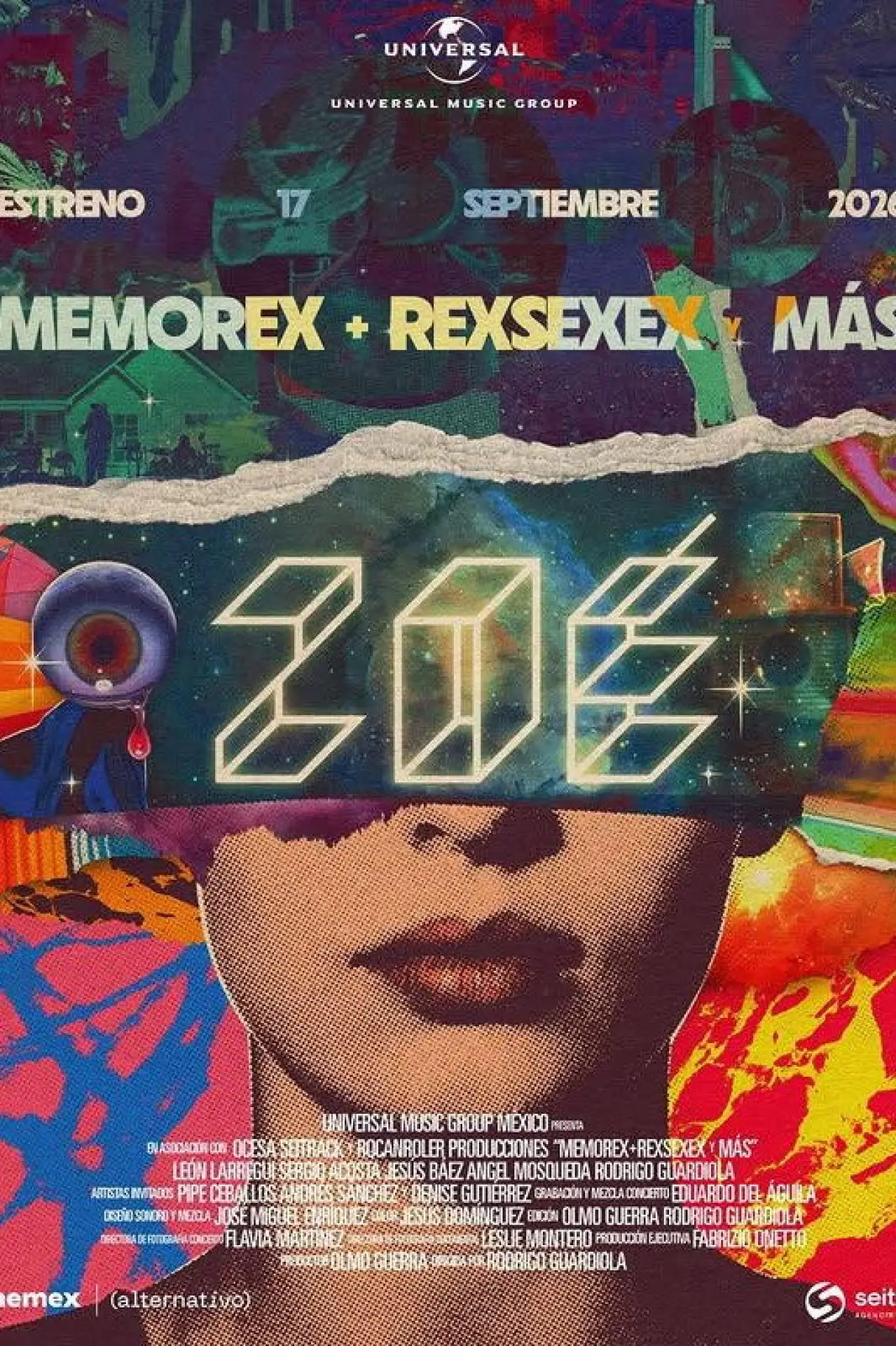 Movie poster "ZOE: MEMOREX + REXSEXEX AND MORE"