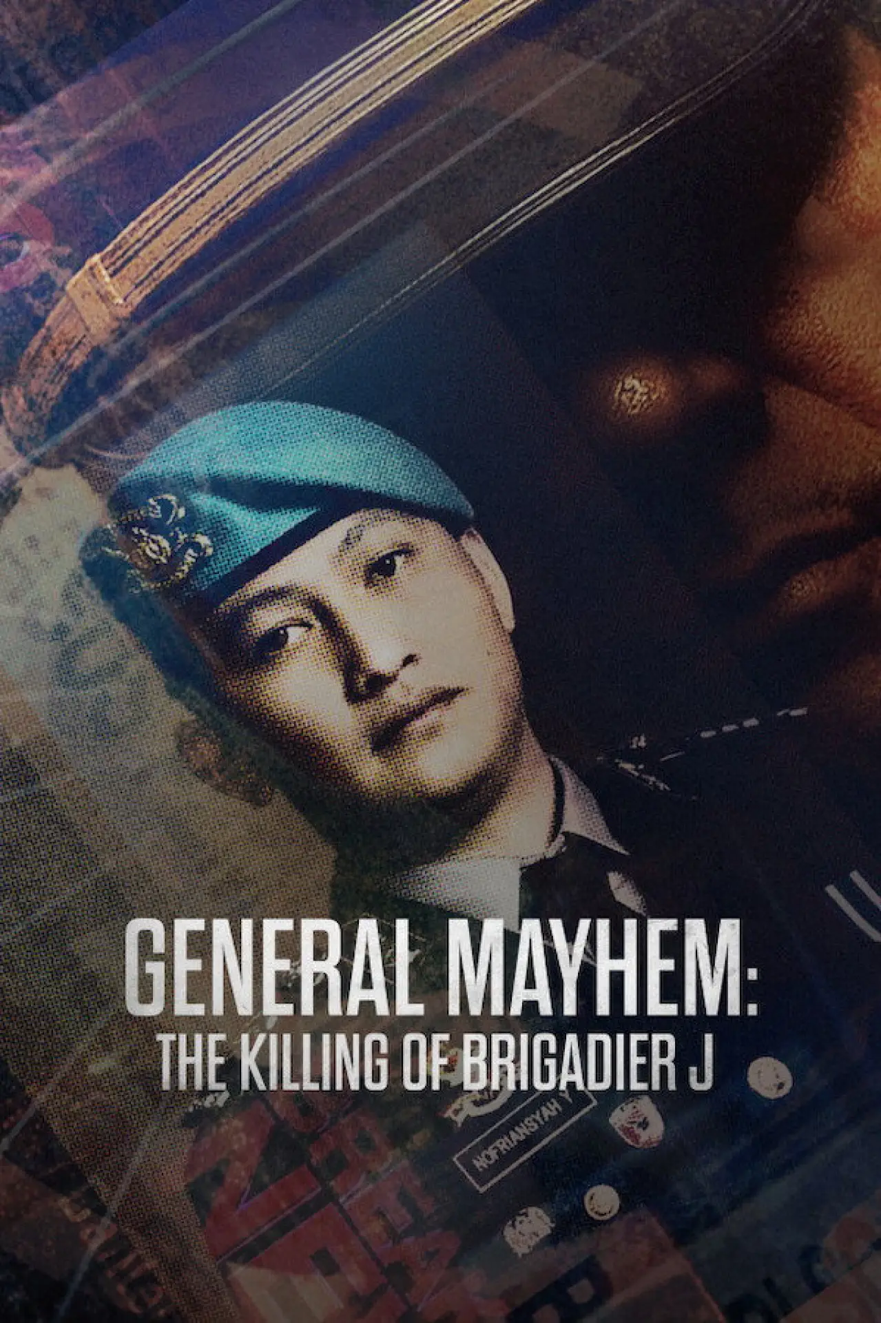 Movie poster "General Mayhem: The Killing of Brigadier J"