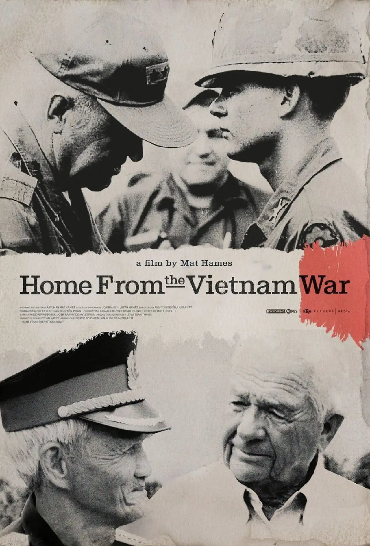 Movie poster "Home from the Vietnam War"