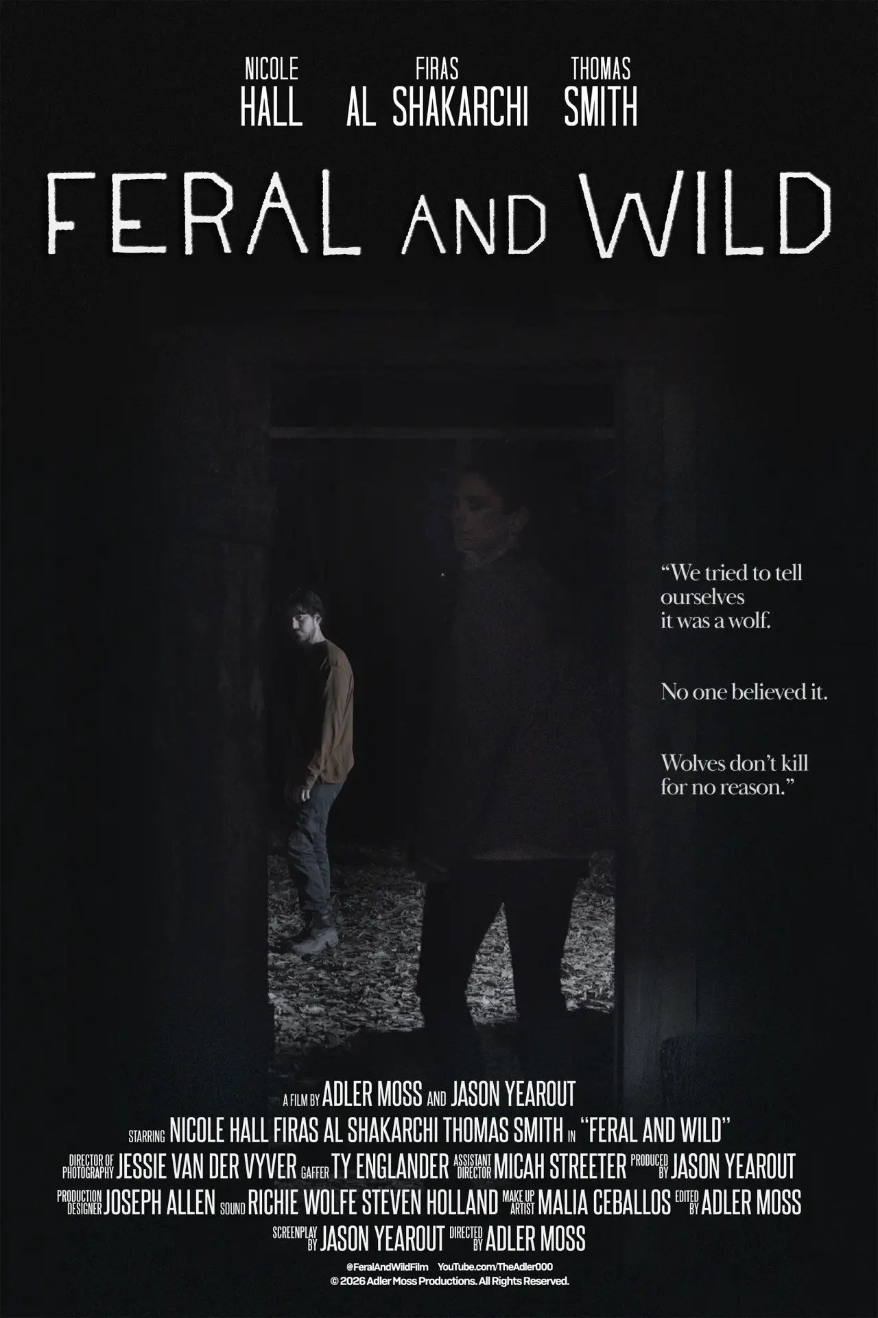Movie poster "Feral and Wild"
