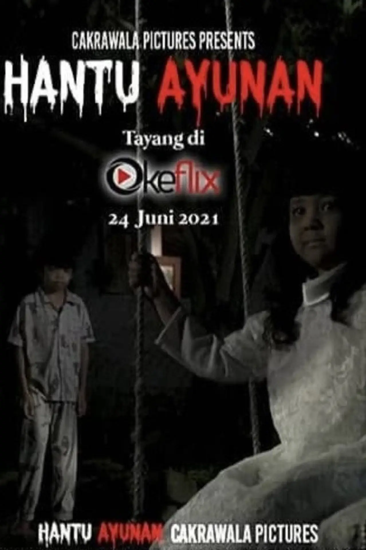 Movie poster "Hantu Ayunan"