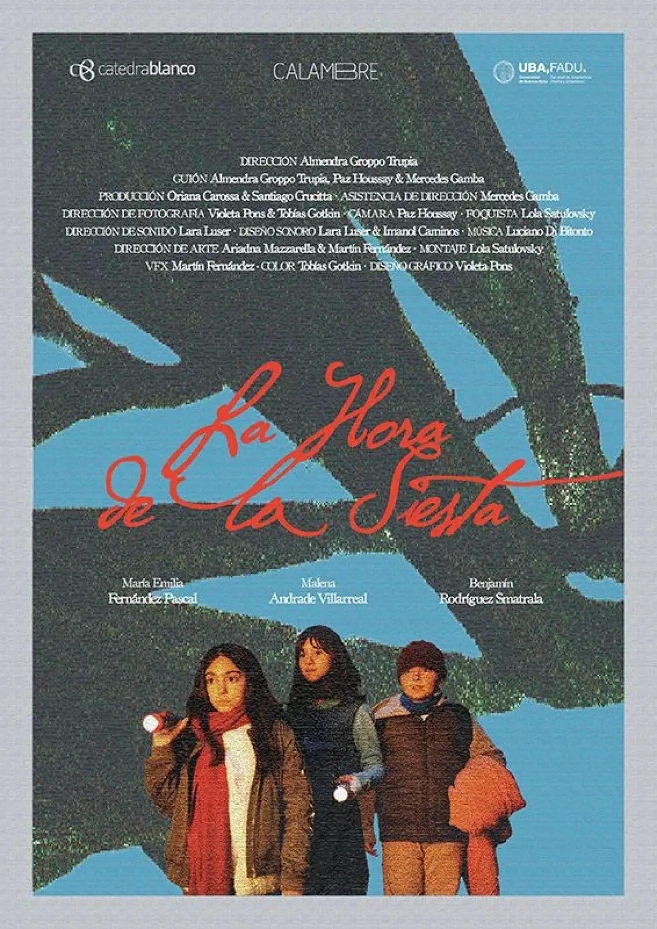 Movie poster "La hora de la siesta"