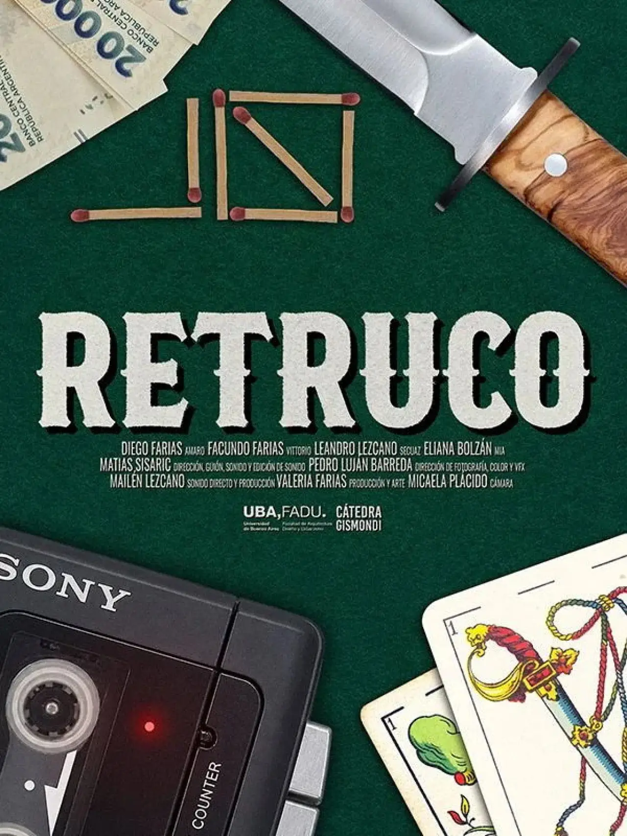 Movie poster "Retruco"