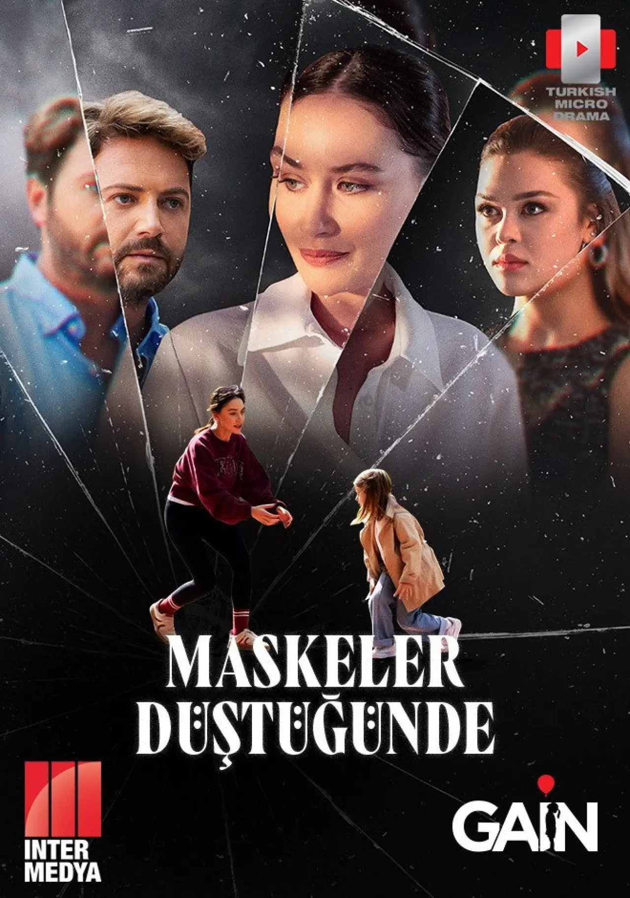 Movie poster "When the Masks Fall"