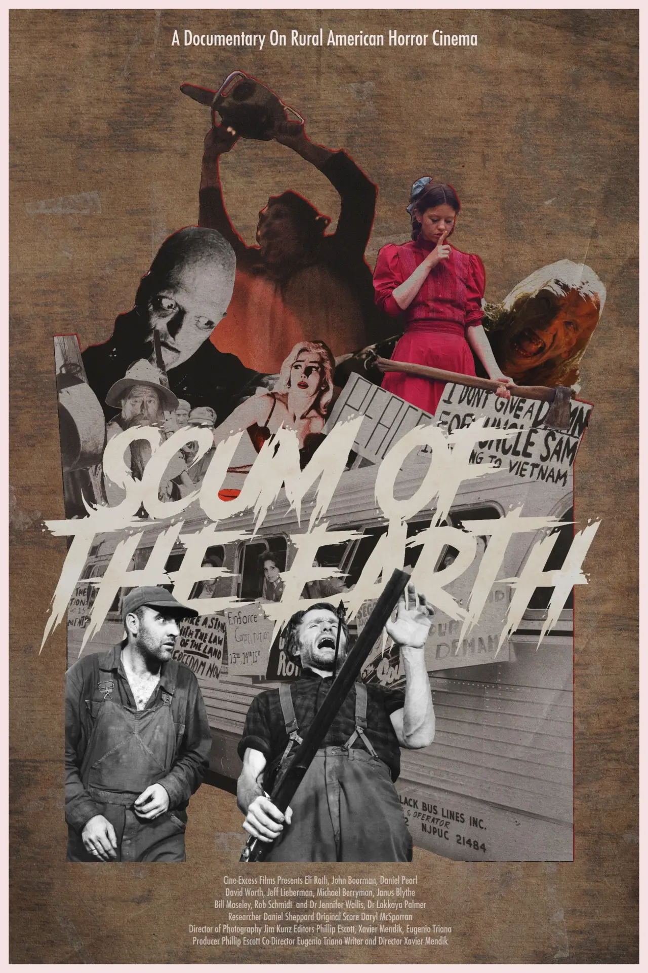 Movie poster "Scum of the Earth"