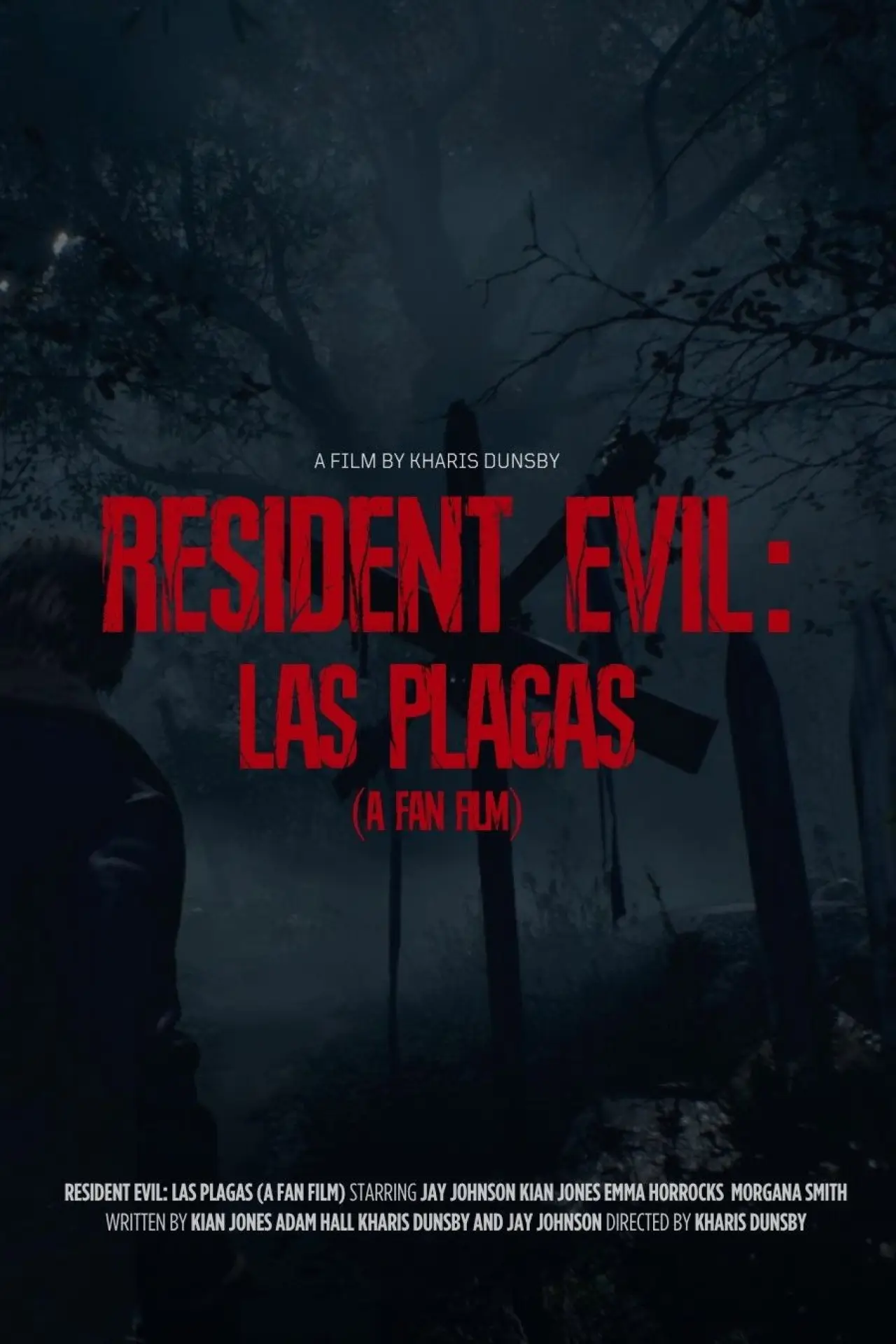 Movie poster "Resident Evil: Las Plagas"