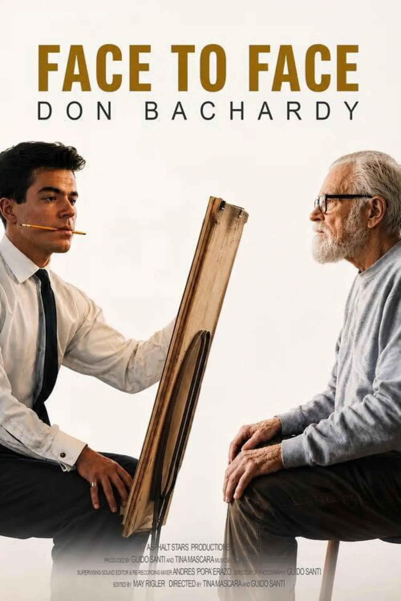 Movie poster "Face to Face: Don Bachardy"