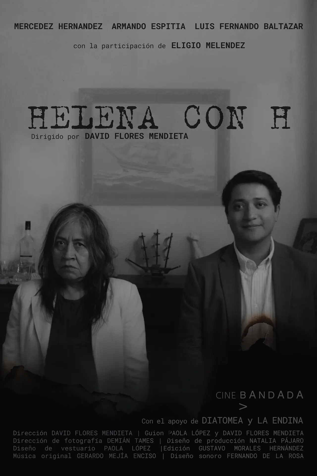 Movie poster "Helena con H"