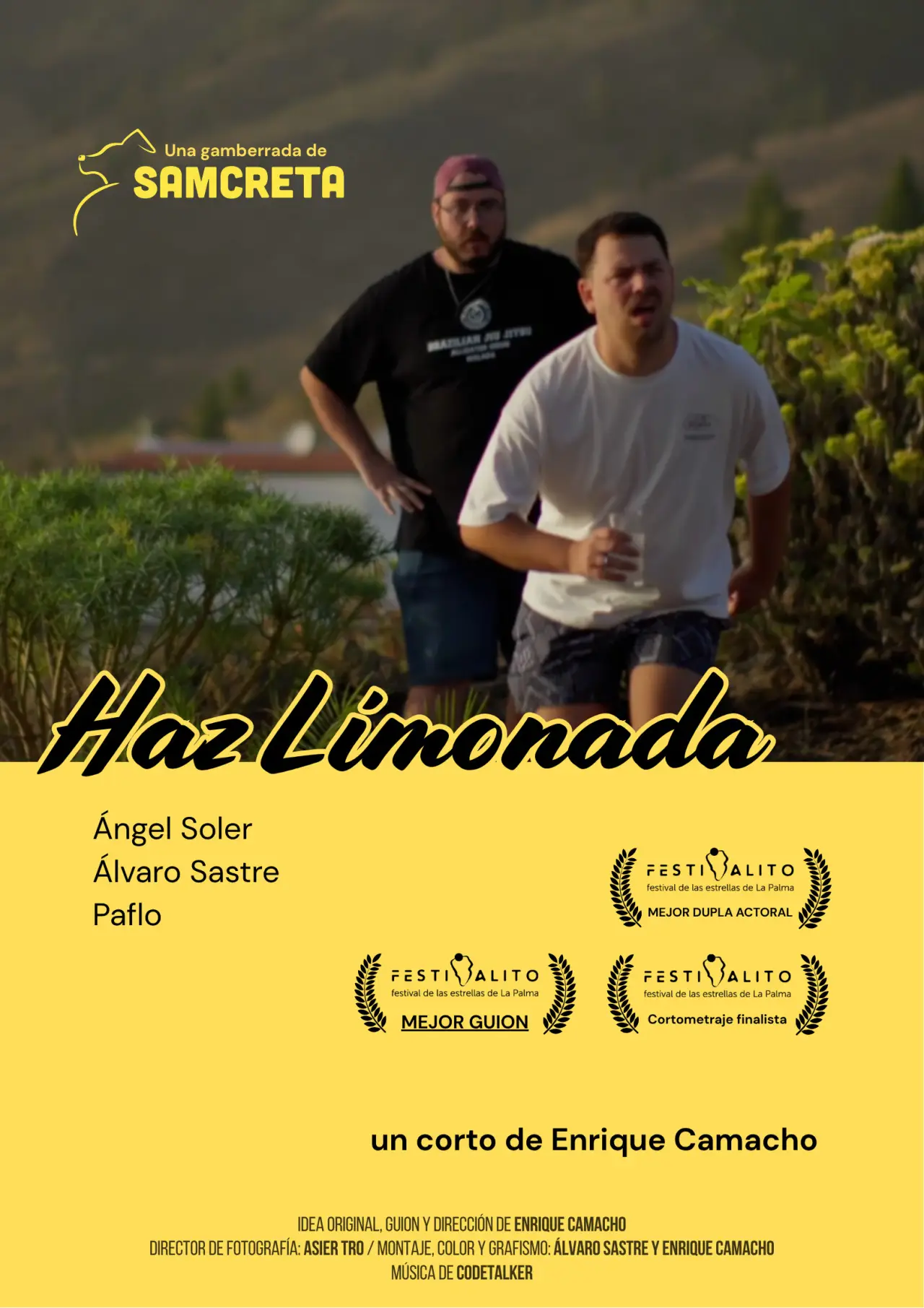 Movie poster "Haz Limonada"