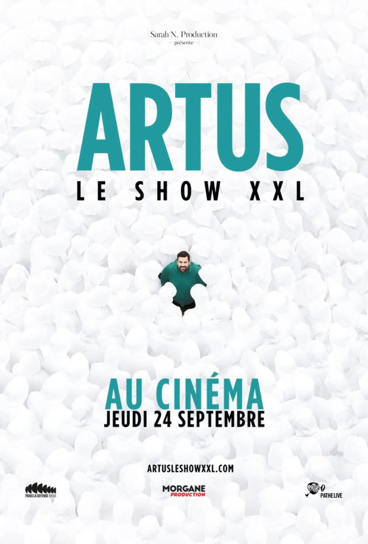 Movie poster "Artus – Le Show XXL au Cinéma"