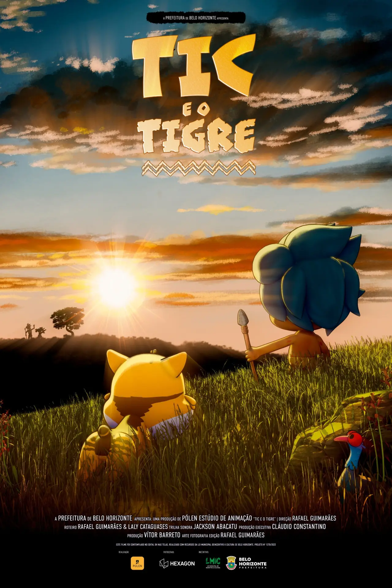 Movie poster "Tic e o Tigre"