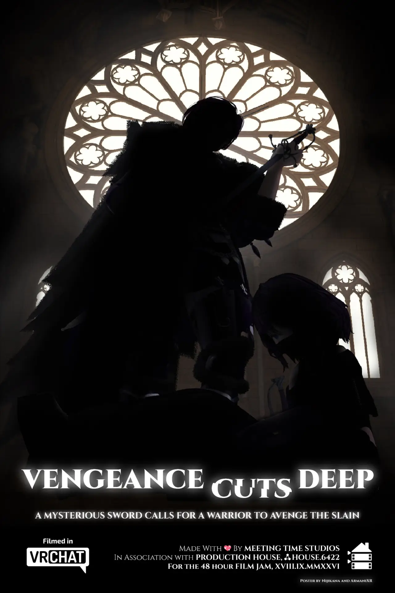 Movie poster "Vengeance Cuts Deep"