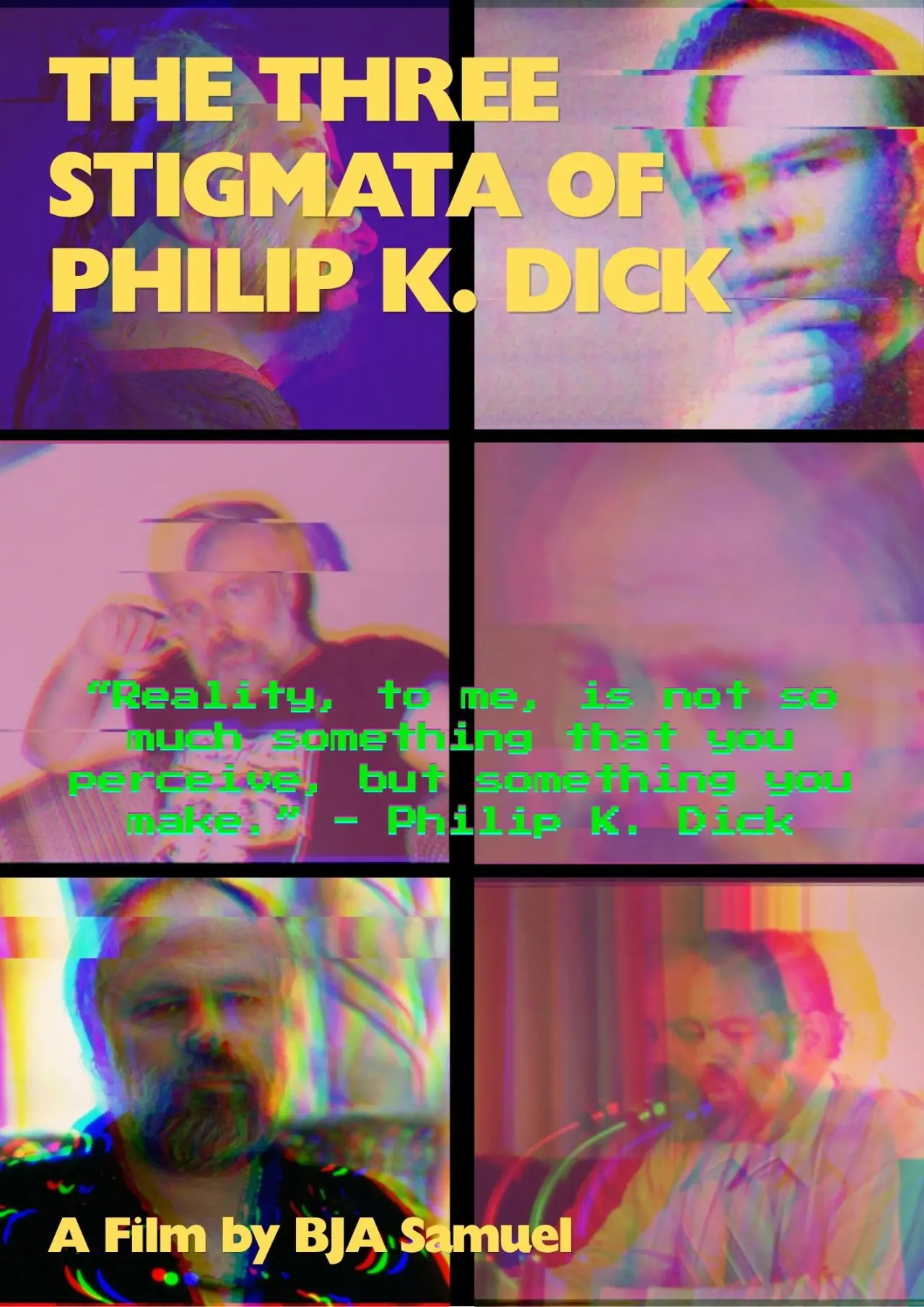 Movie poster "The Three Stigmata of Philip K. Dick"