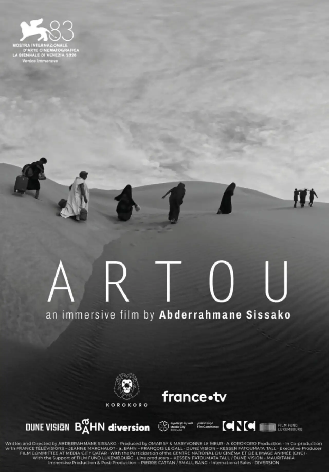 Movie poster "Artou"