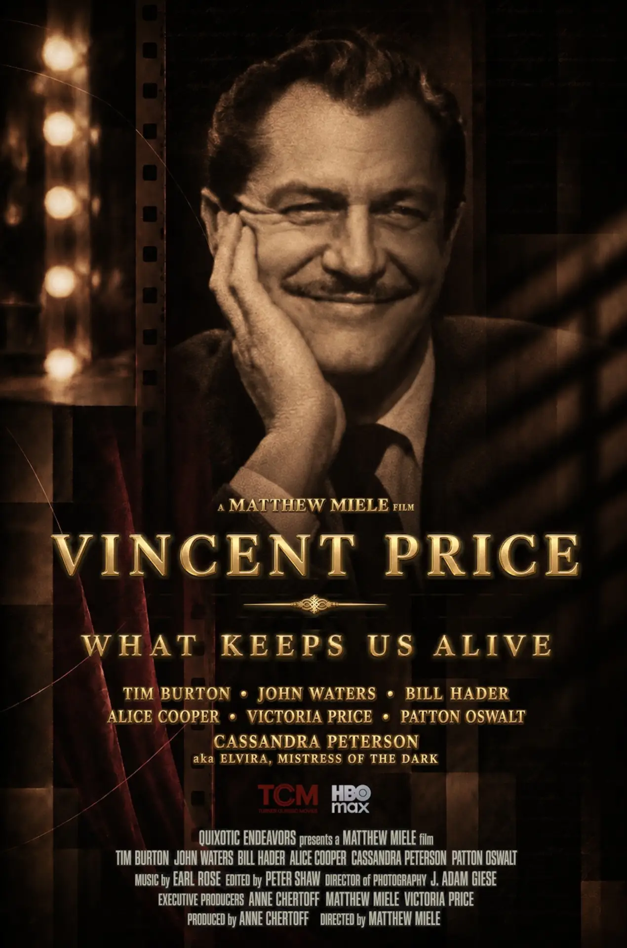 Movie poster "Vincent Price: What Keeps Us Alive"