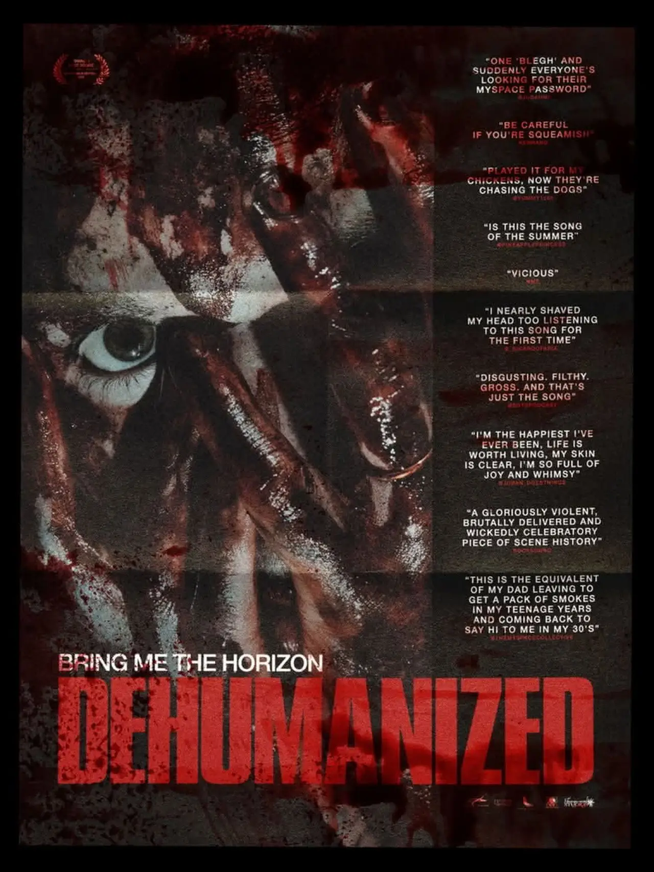 Movie poster "Dehumanized"