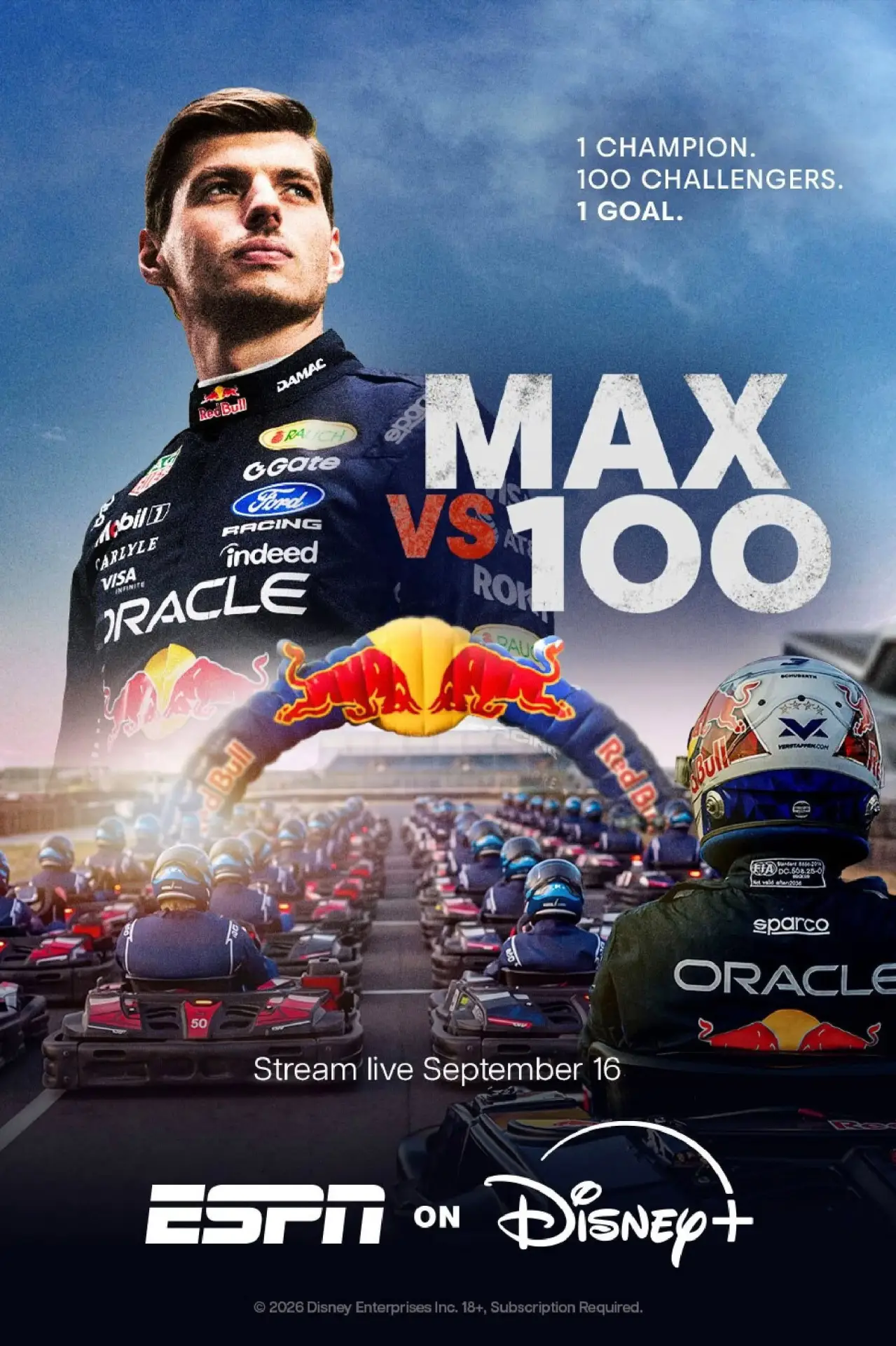 Movie poster "Max vs 100"