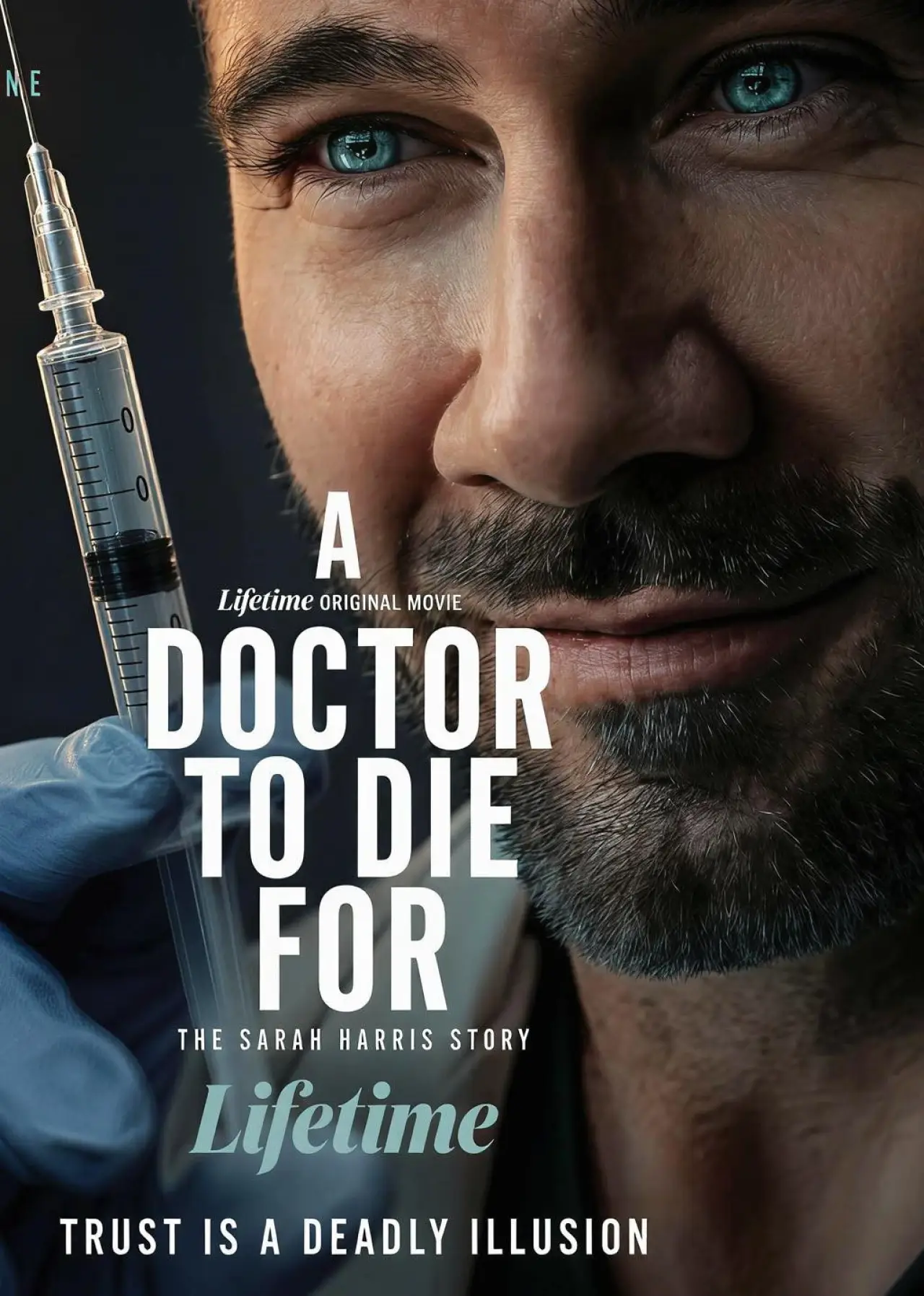 Movie poster "A Doctor to Die For: The Sarah Harris Story"