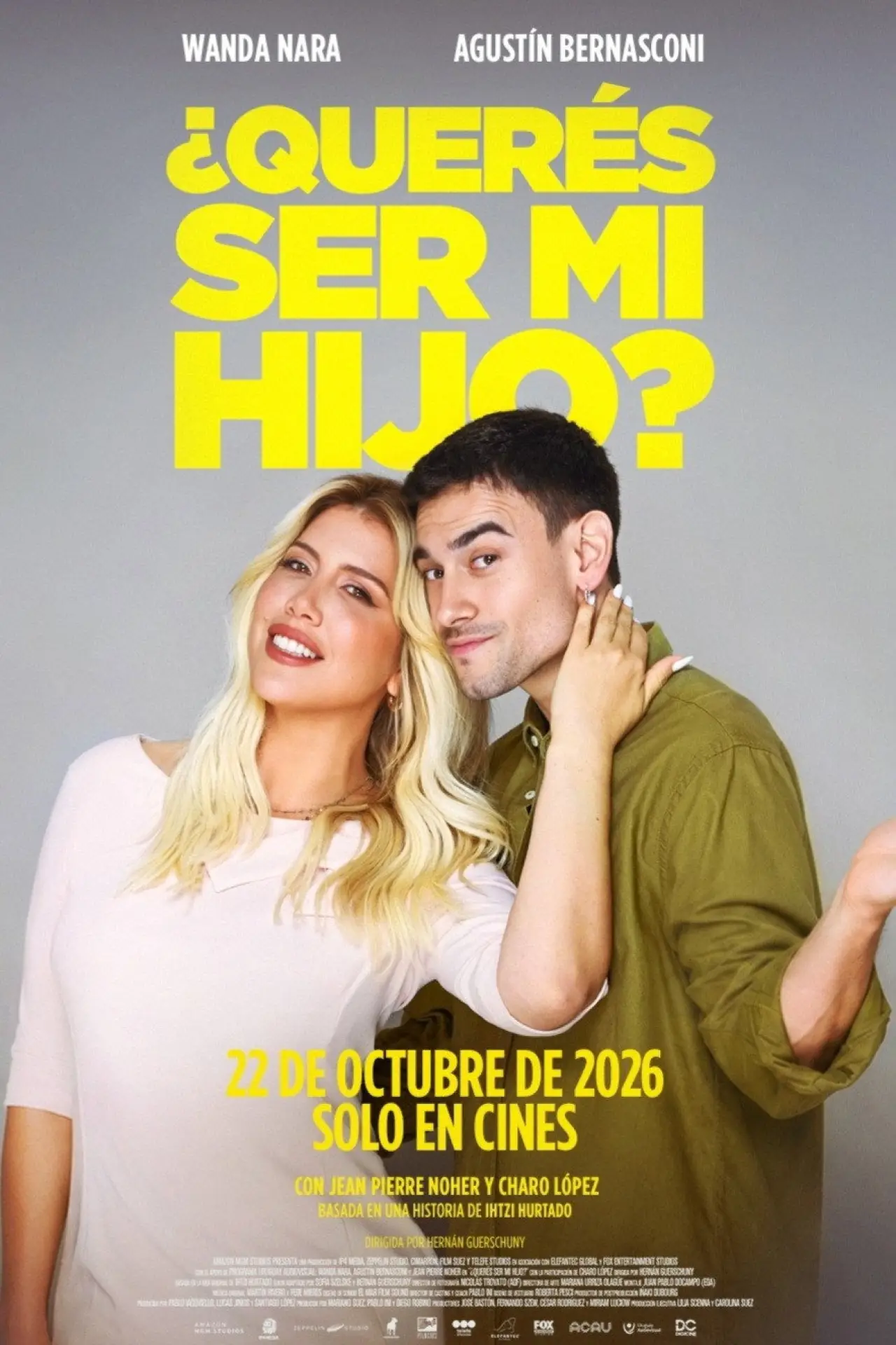 Movie poster "¿Querés ser mi hijo?"
