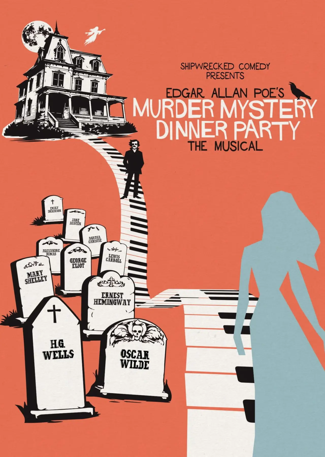 Movie poster "Edgar Allan Poe’s Murder Mystery Dinner Party: The Musical"