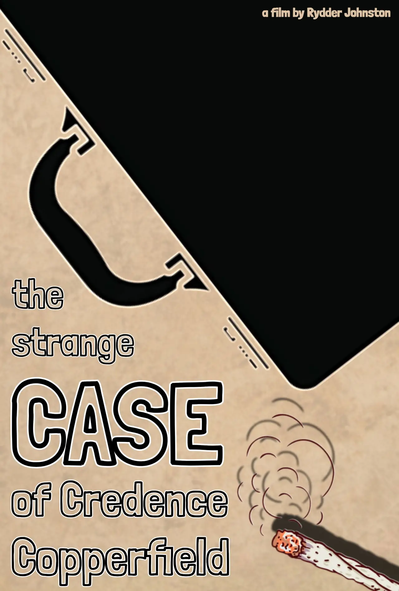 Movie poster "The Strange CASE of Credence Copperfield"