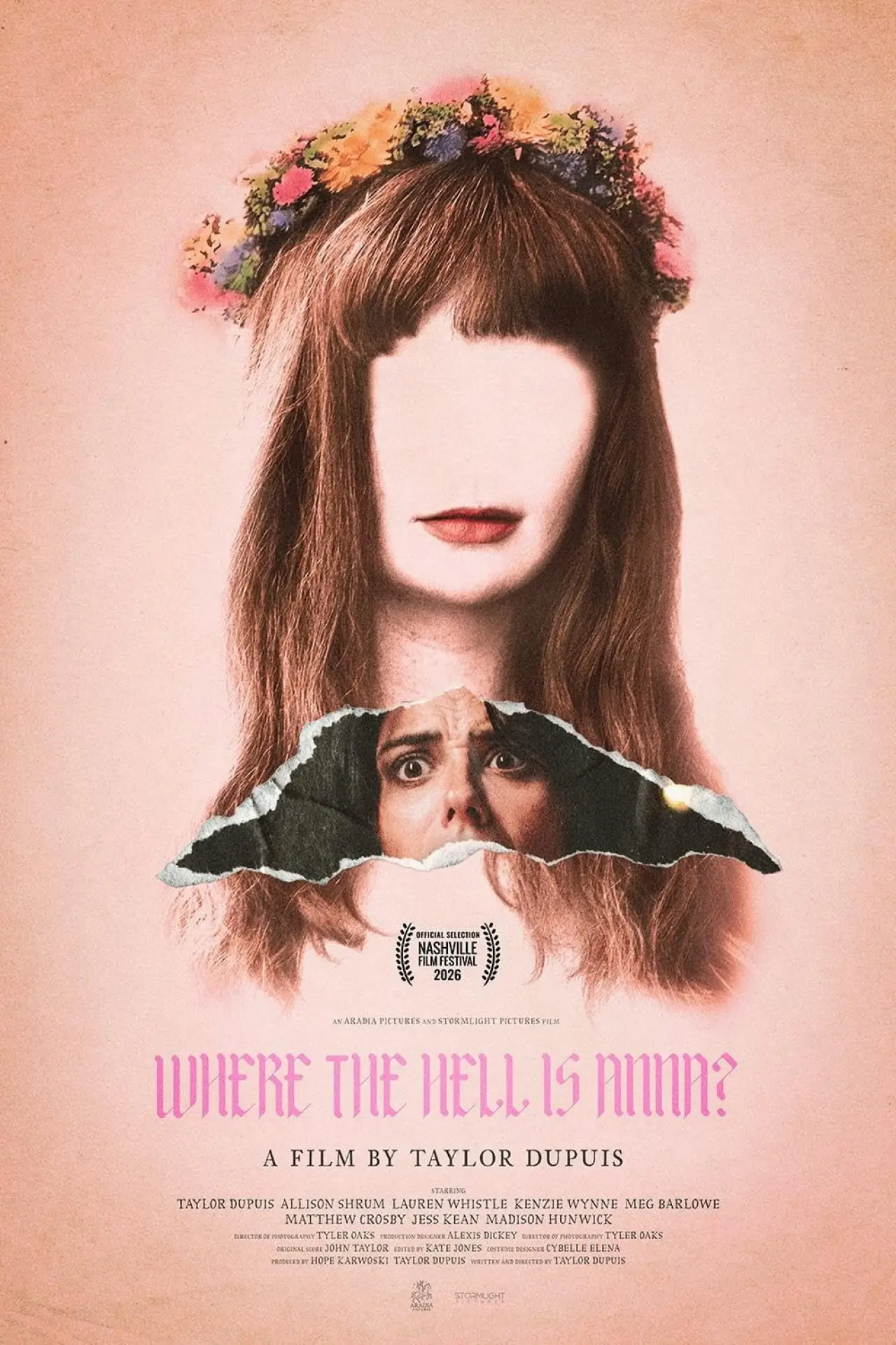 Movie poster "Where the Hell Is Anna?"