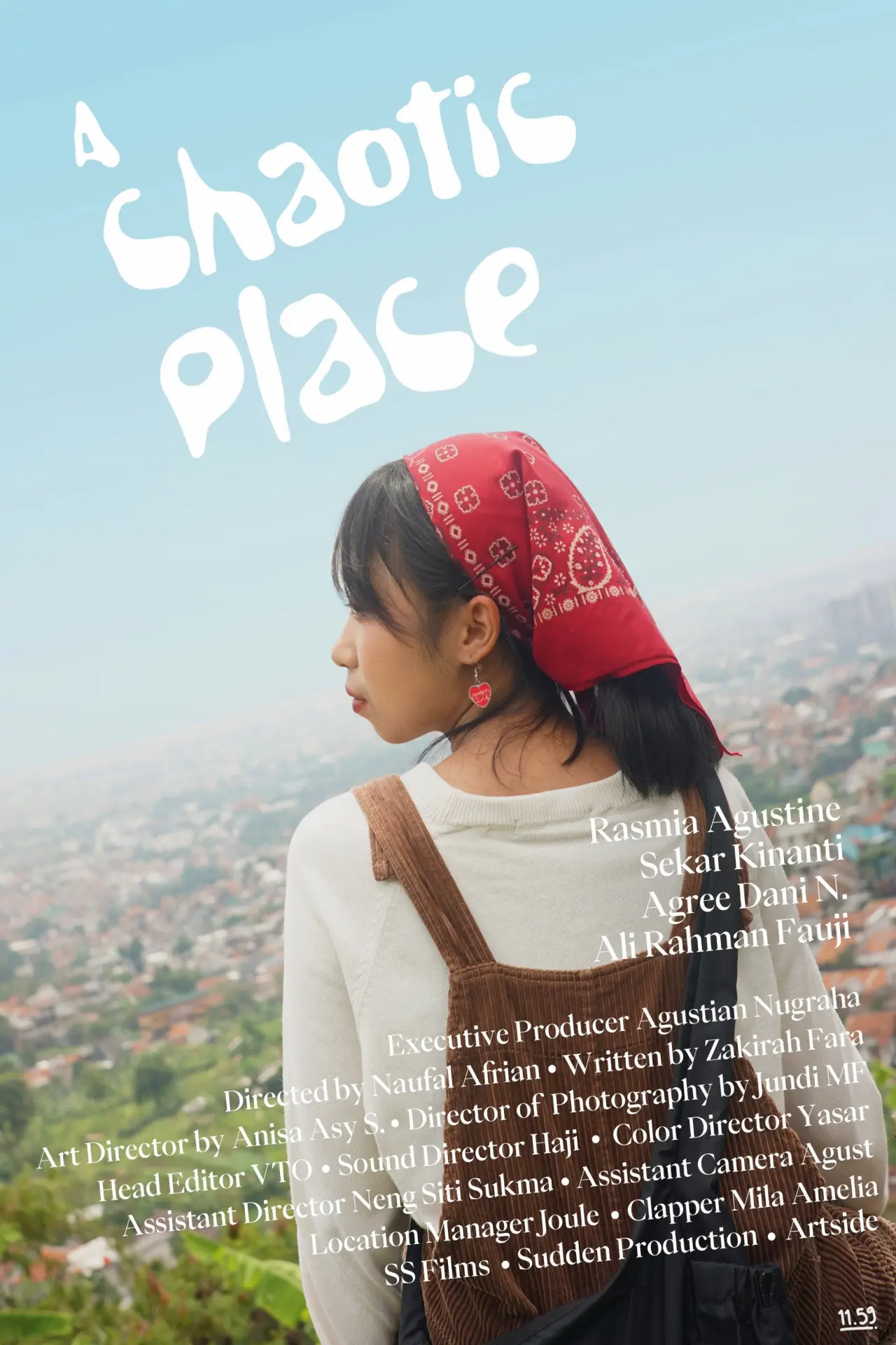 Movie poster "A Chaotic Place"