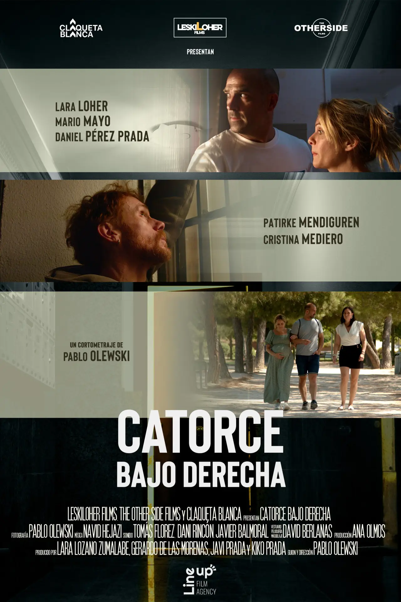 Movie poster "Catorce Bajo Derecha"