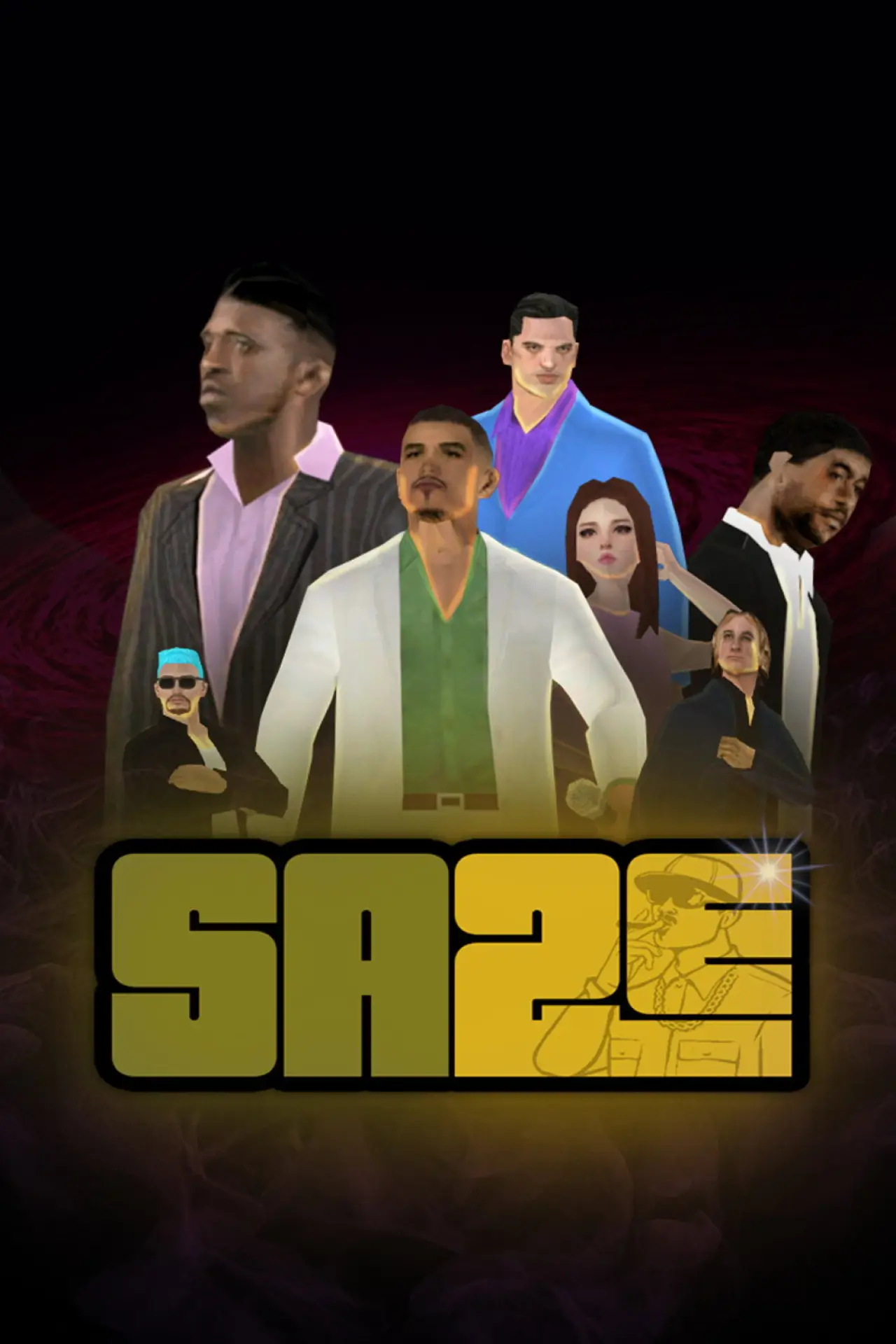 Movie poster "SA2E 2025 - San Andreas Community Exposition"