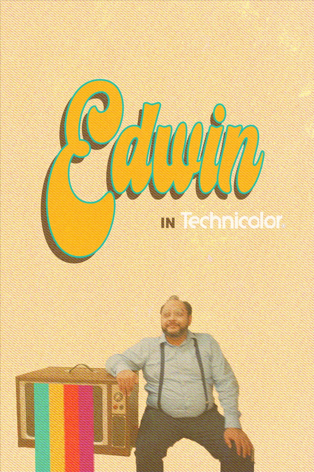 Movie poster "Edwin: In Technicolor"