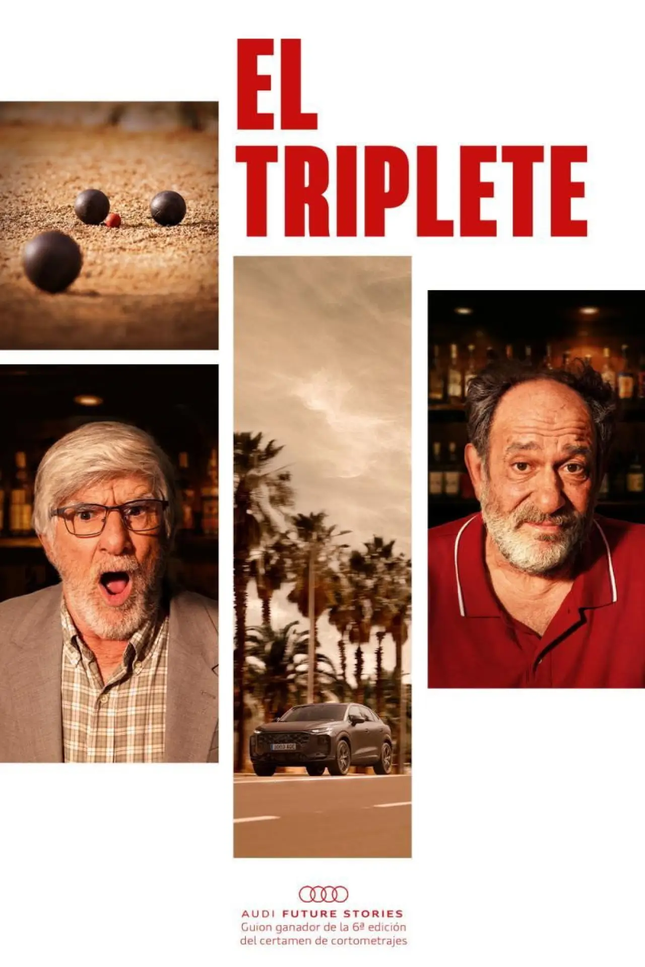 Movie poster "El triplete"