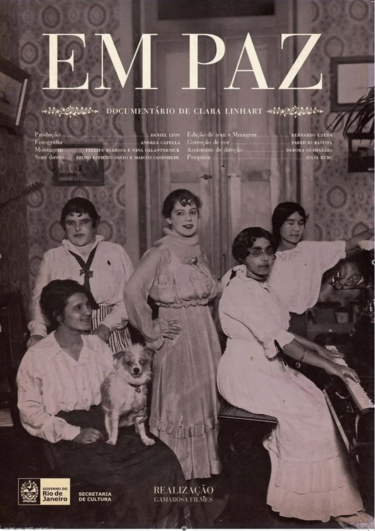 Movie poster "Em Paz"