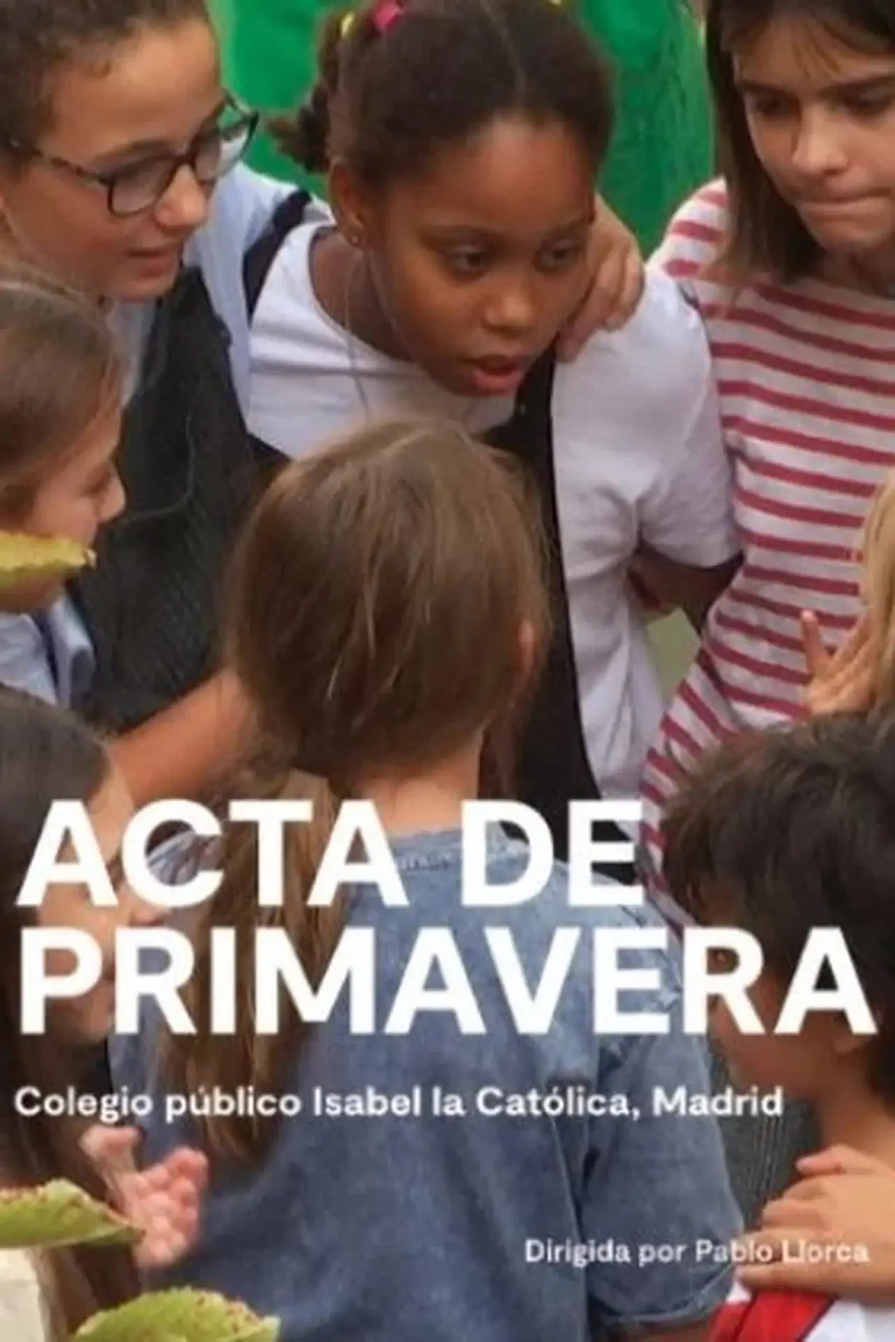 Movie poster "Acta de primavera"