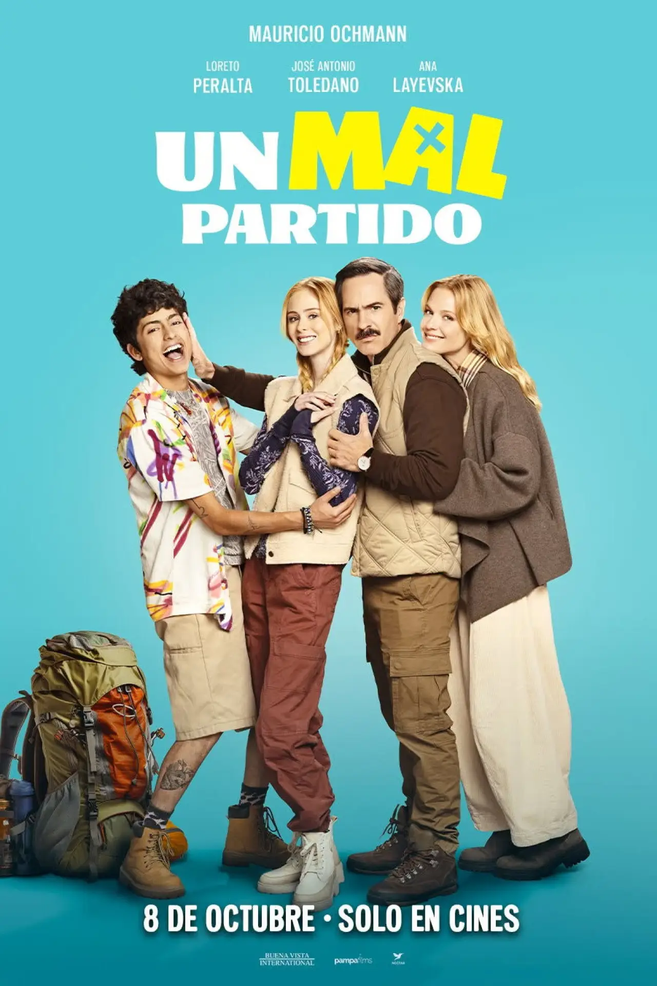 Movie poster "Un mal partido"