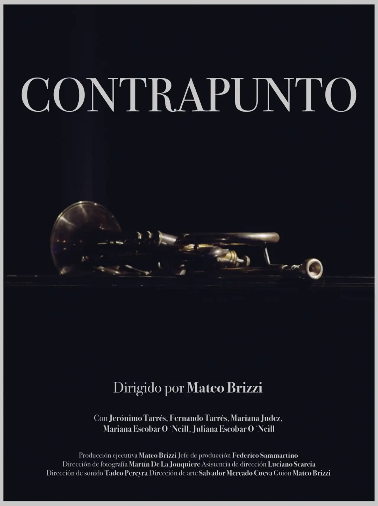 Movie poster "Contrapunto"