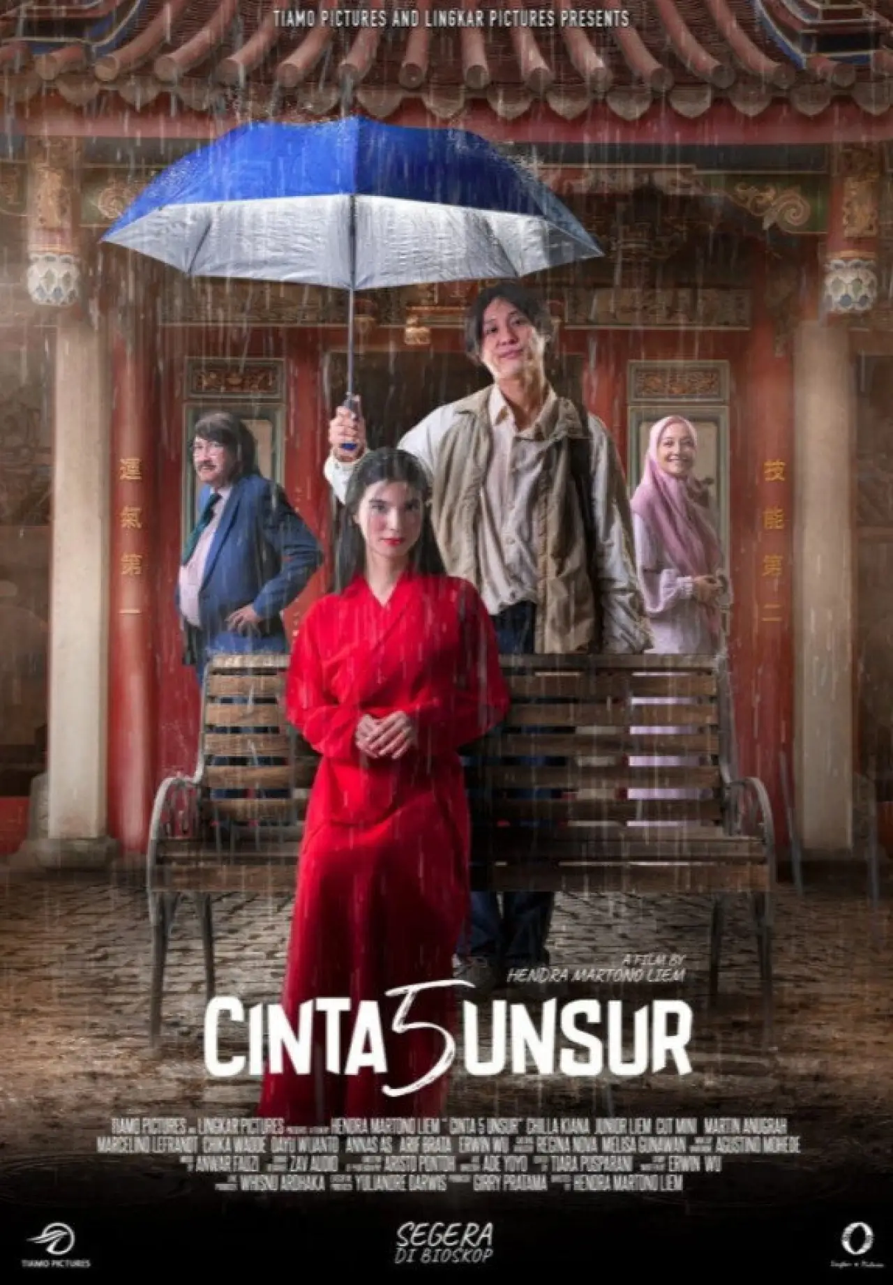 Movie poster "Cinta 5 Unsur"