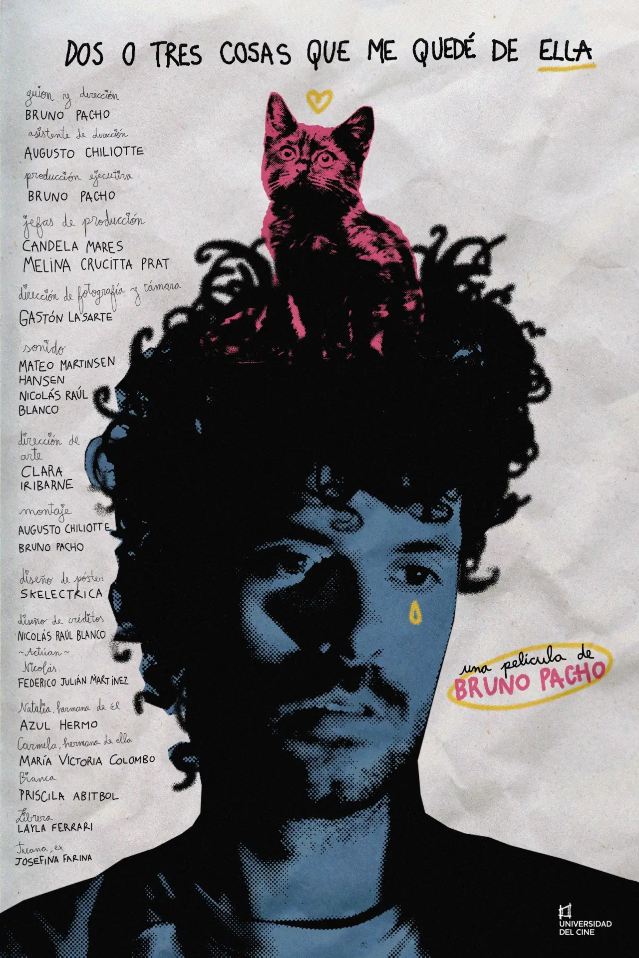 Movie poster "Two or three things I still have of hers"