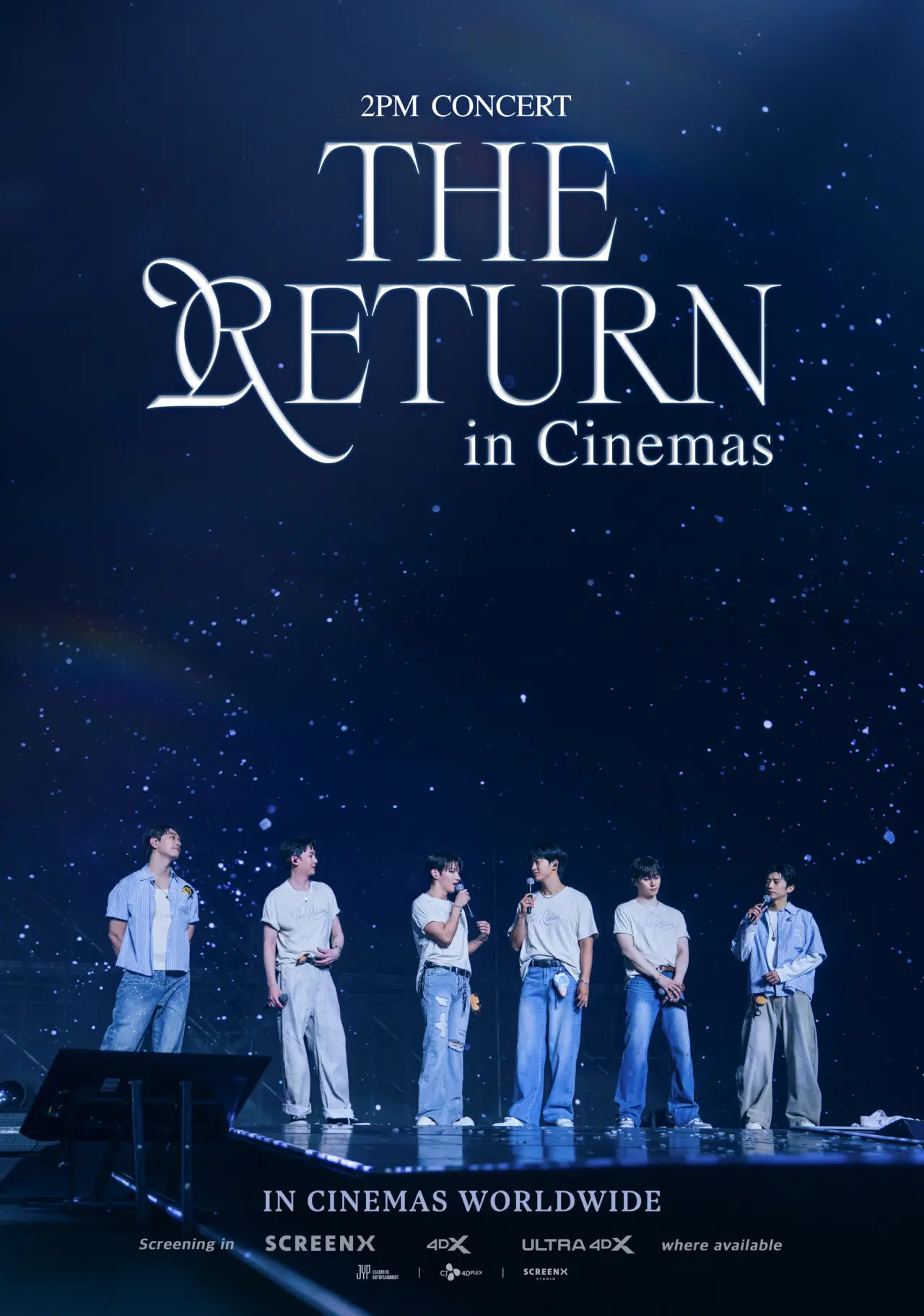 Movie poster "2PM Concert "THE RETURN" in Cinemas"
