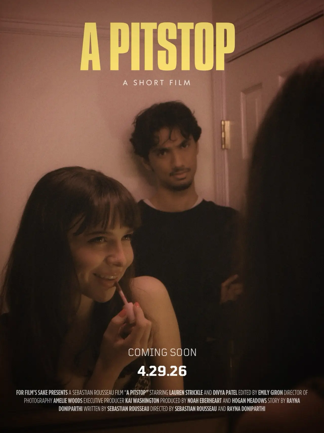 Movie poster "A Pitstop"