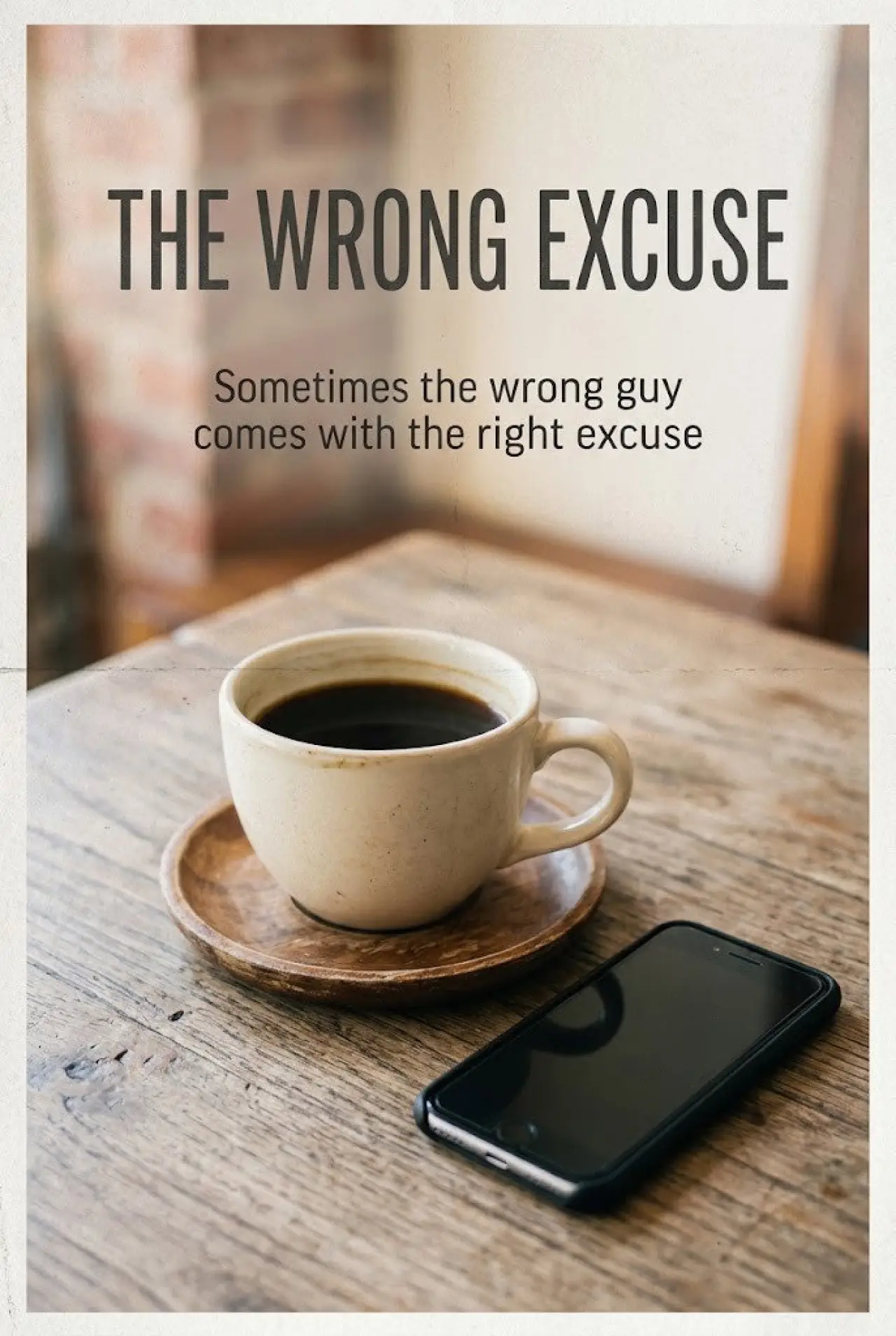 Movie poster "The Wrong Excuse"