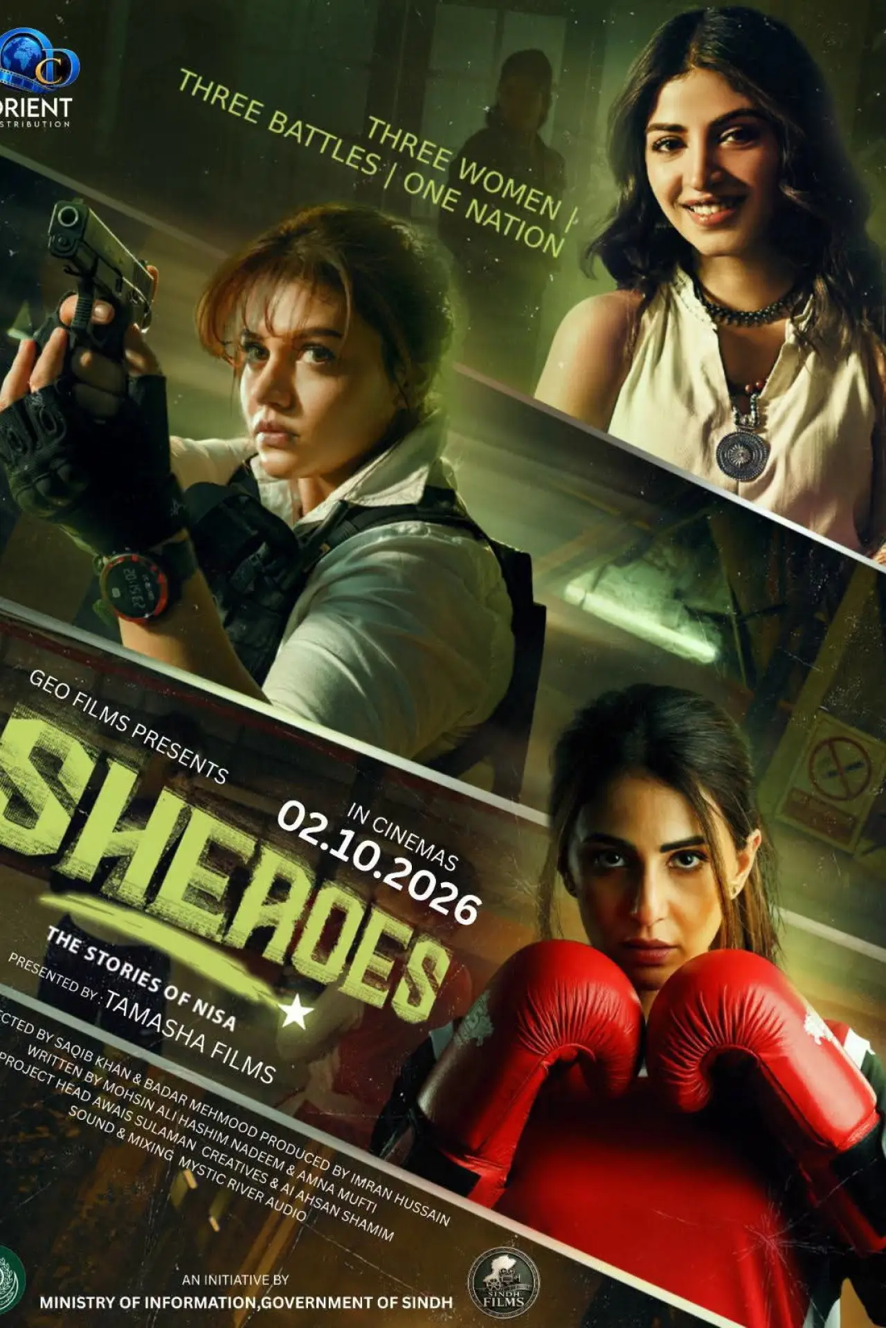 Movie poster "Sheroes"