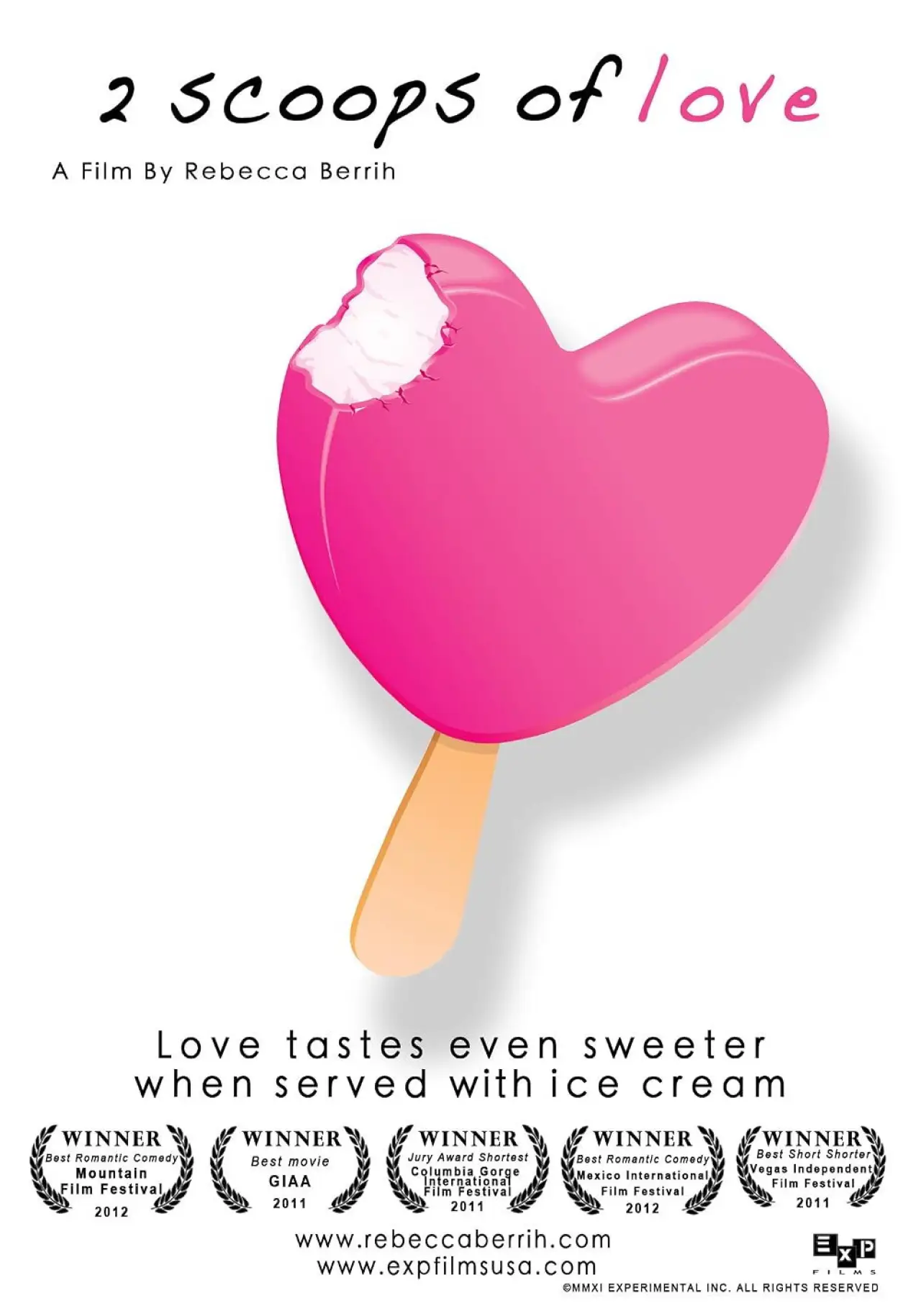 Movie poster "2 Scoops of Love"