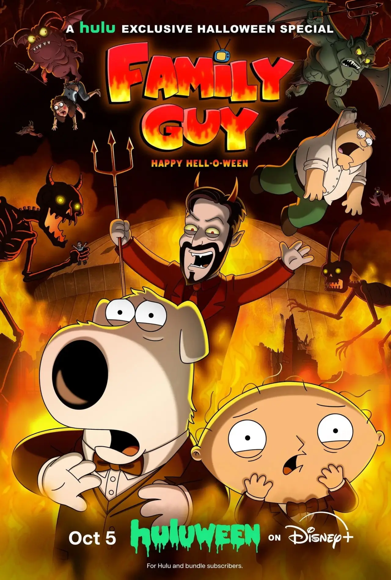 Movie poster "Family Guy Happy Hell-o-ween"