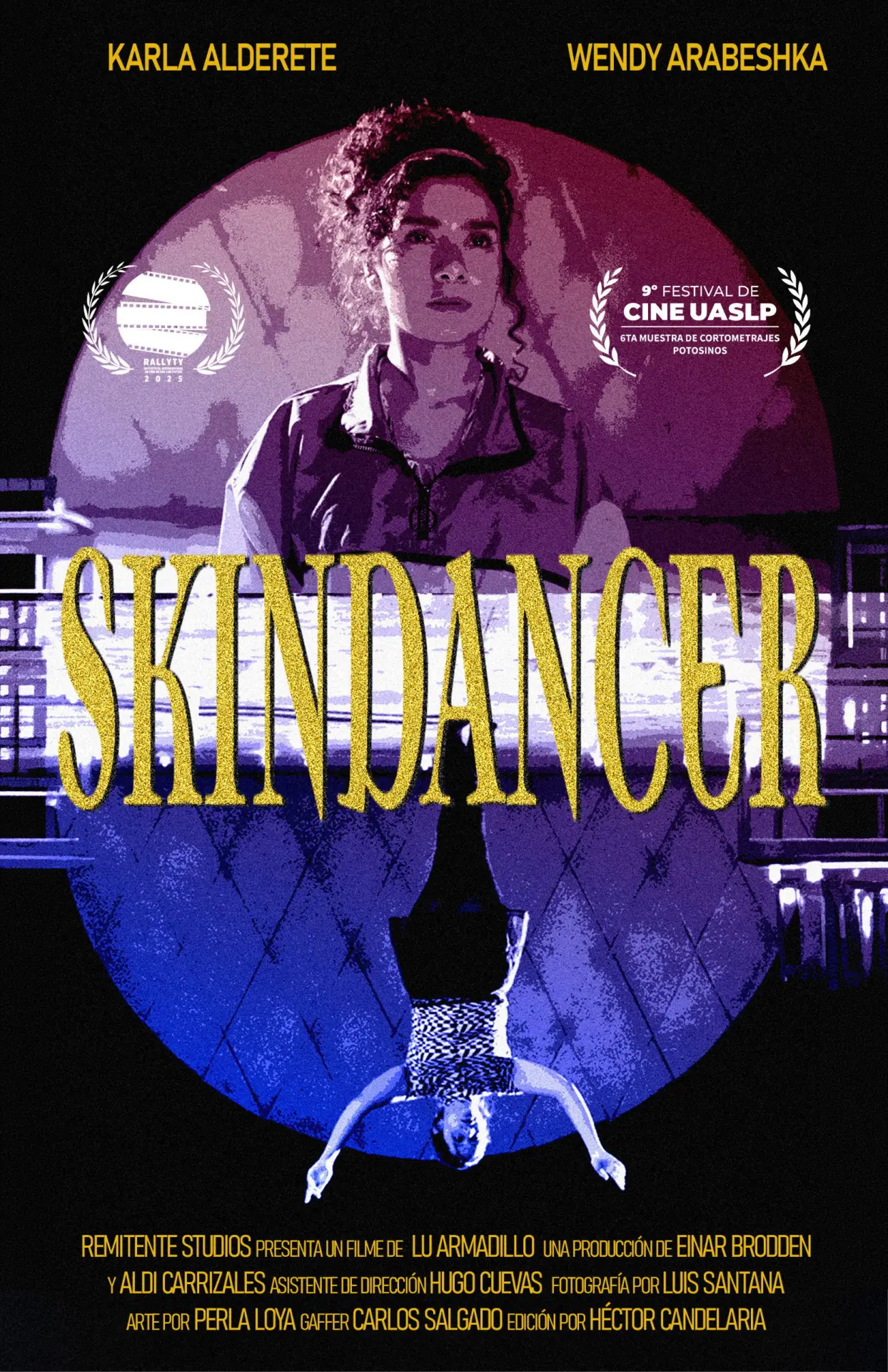 Movie poster "SKINDANCER"