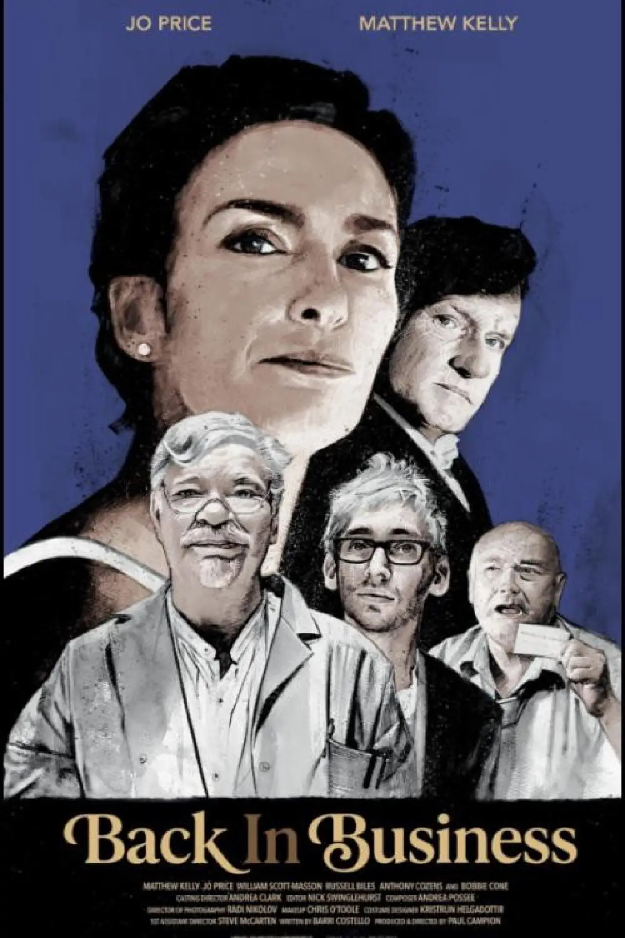 Movie poster "Back in Business"