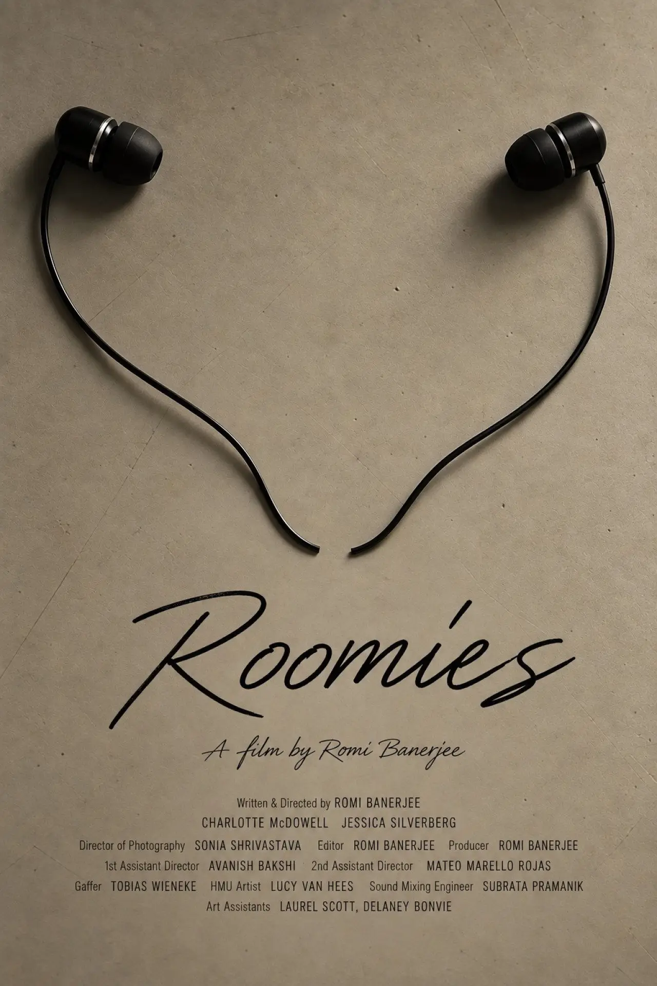 Movie poster "Roomies"