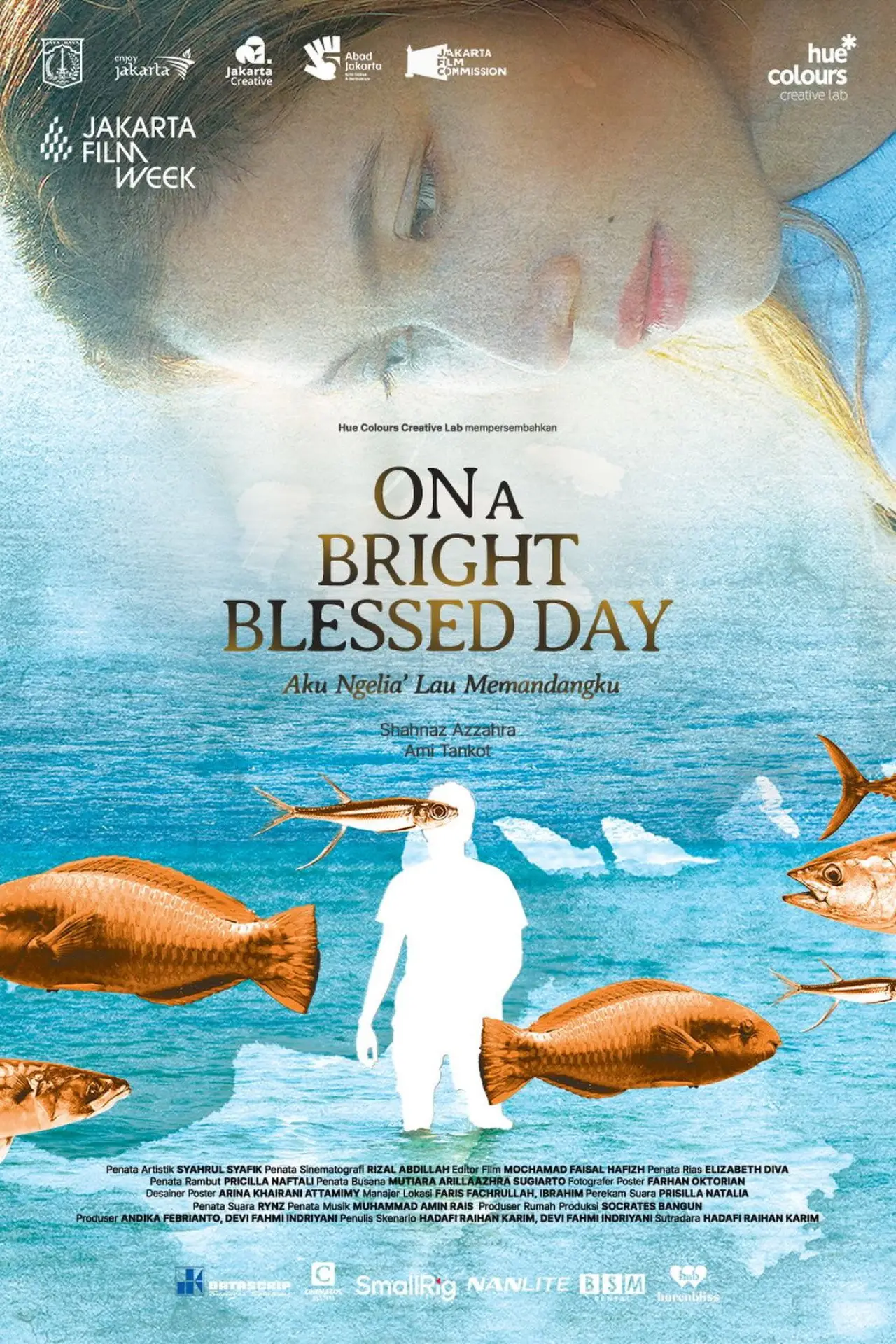 Movie poster "On a Bright Blessed Day"