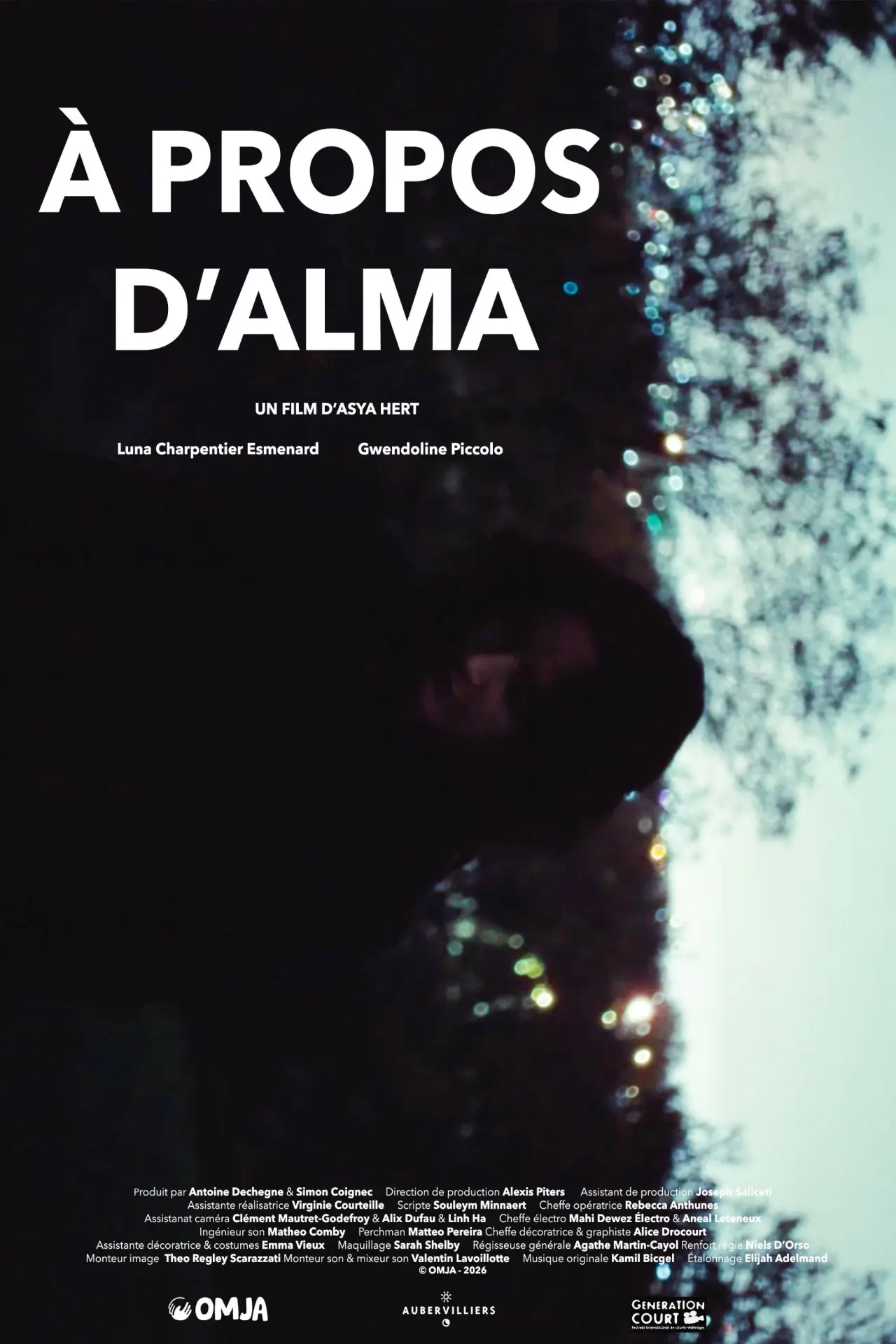 Movie poster "À propos d’Alma"